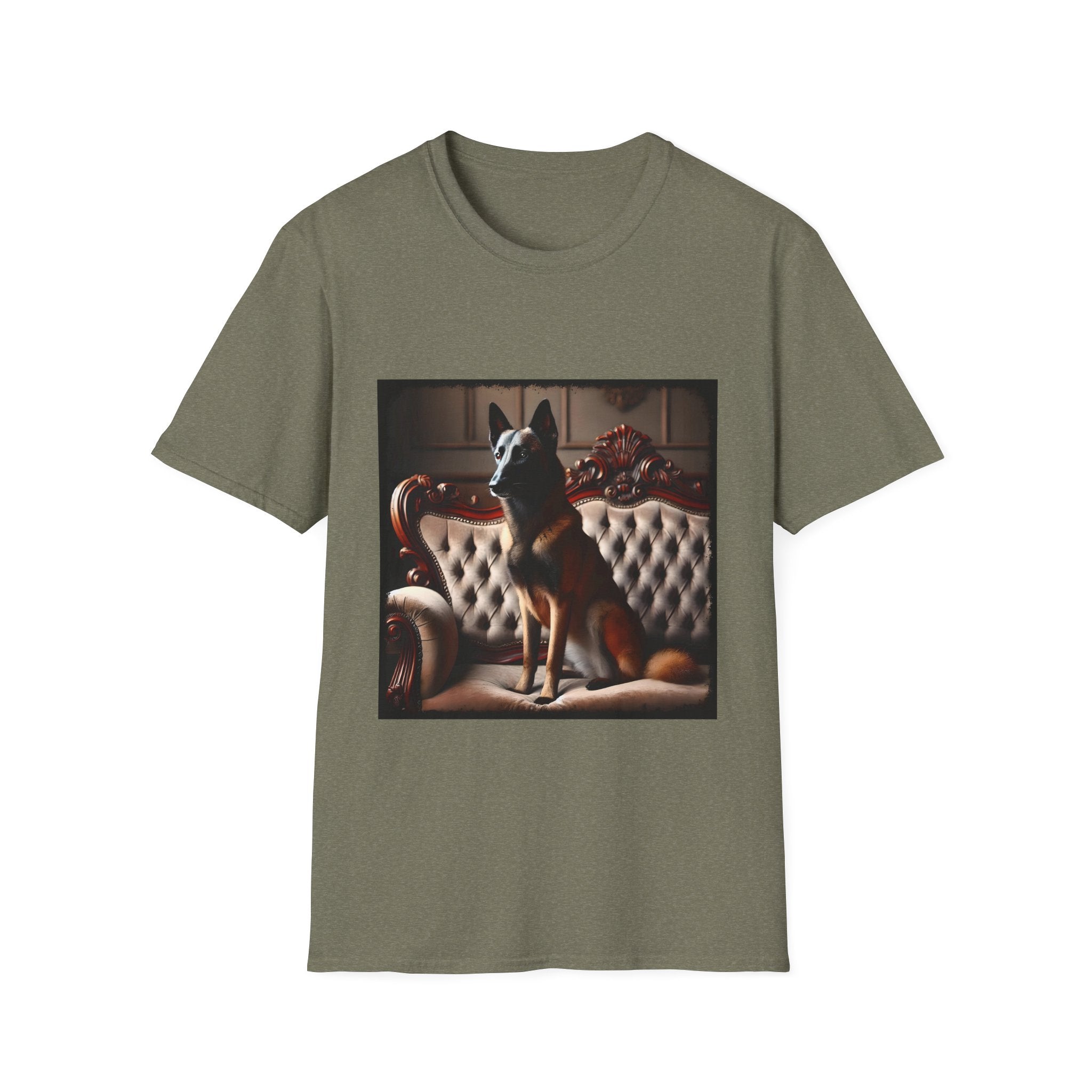 Belgian Malinois Poised Portrait | Unisex Dog T-Shirt