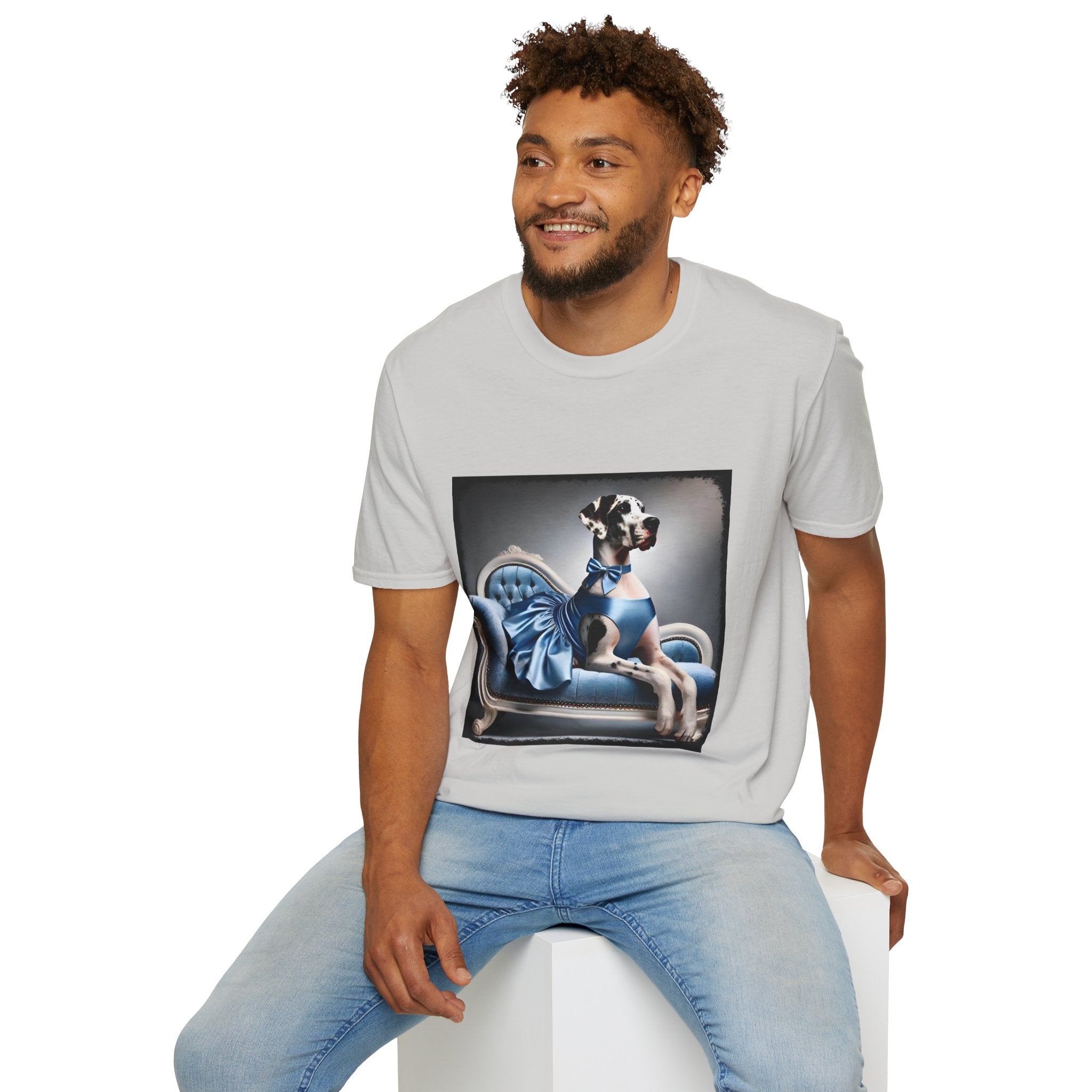 Great Dane Blue Belle | Unisex Dog T-Shirt