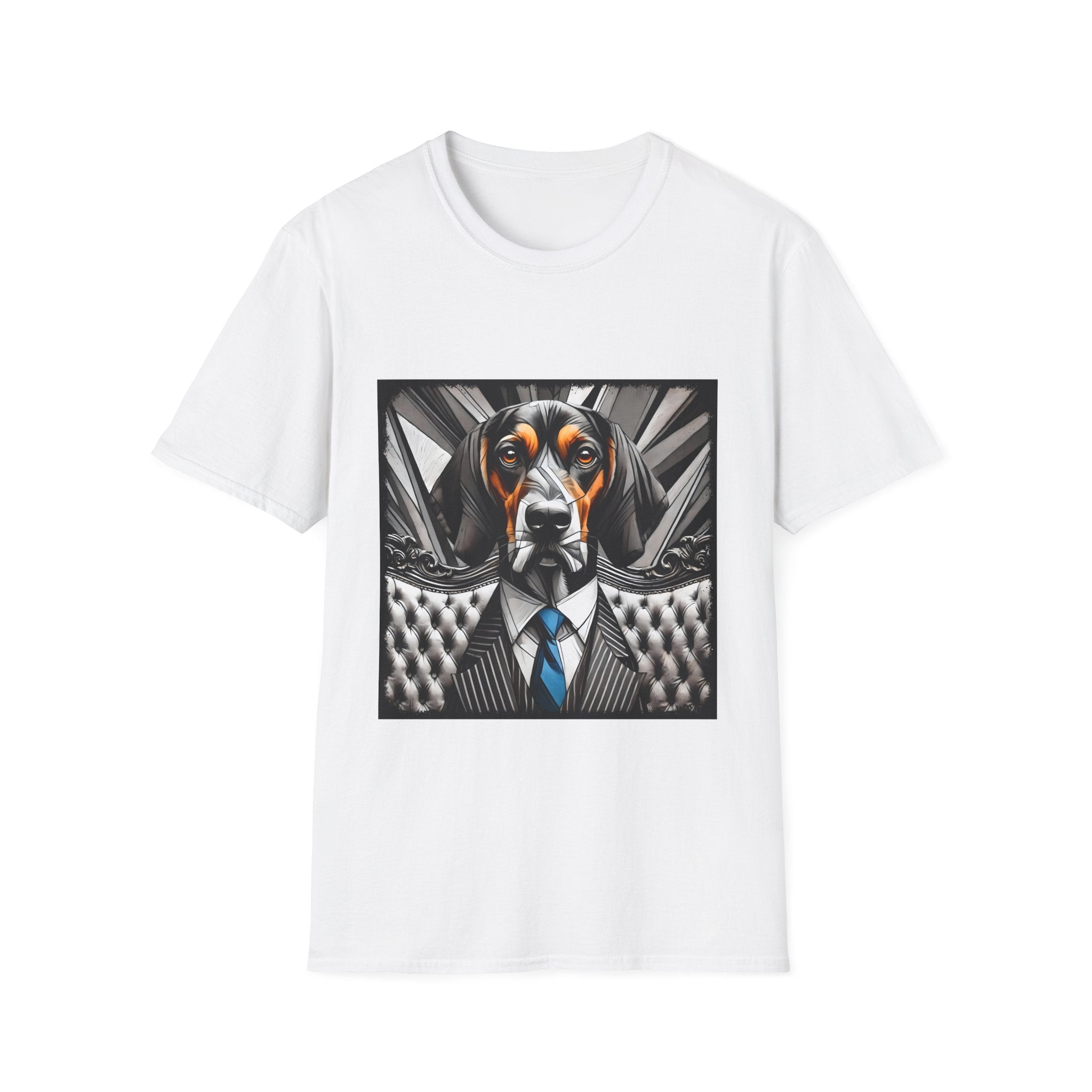 Coonhound Bold Gentleman | Unisex Dog T-Shirt