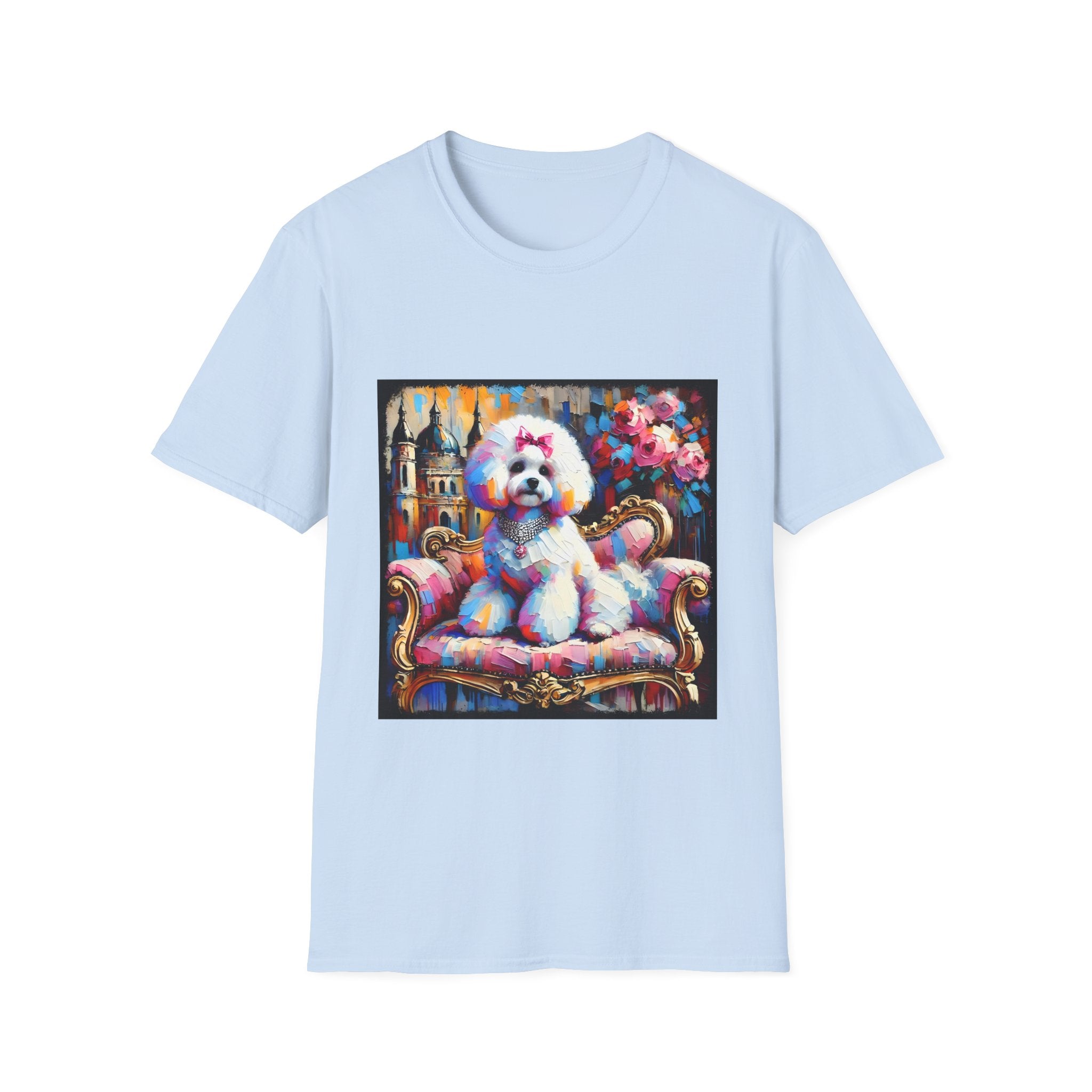 Bichon Frise diamond Princess Classic | Unisex Dog T-Shirt