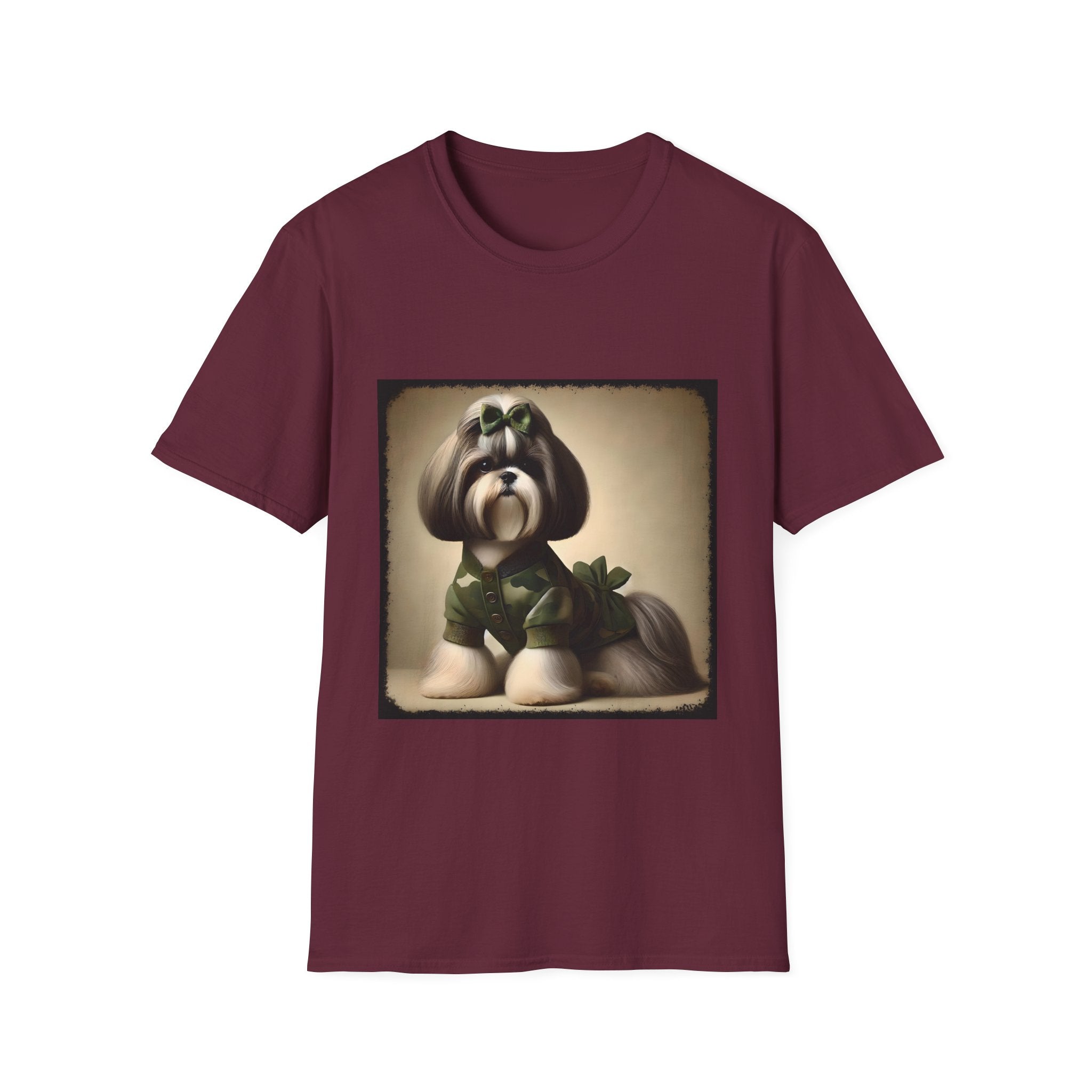 Shih Tzu Camo Cutie II | Unisex Dog T-Shirt