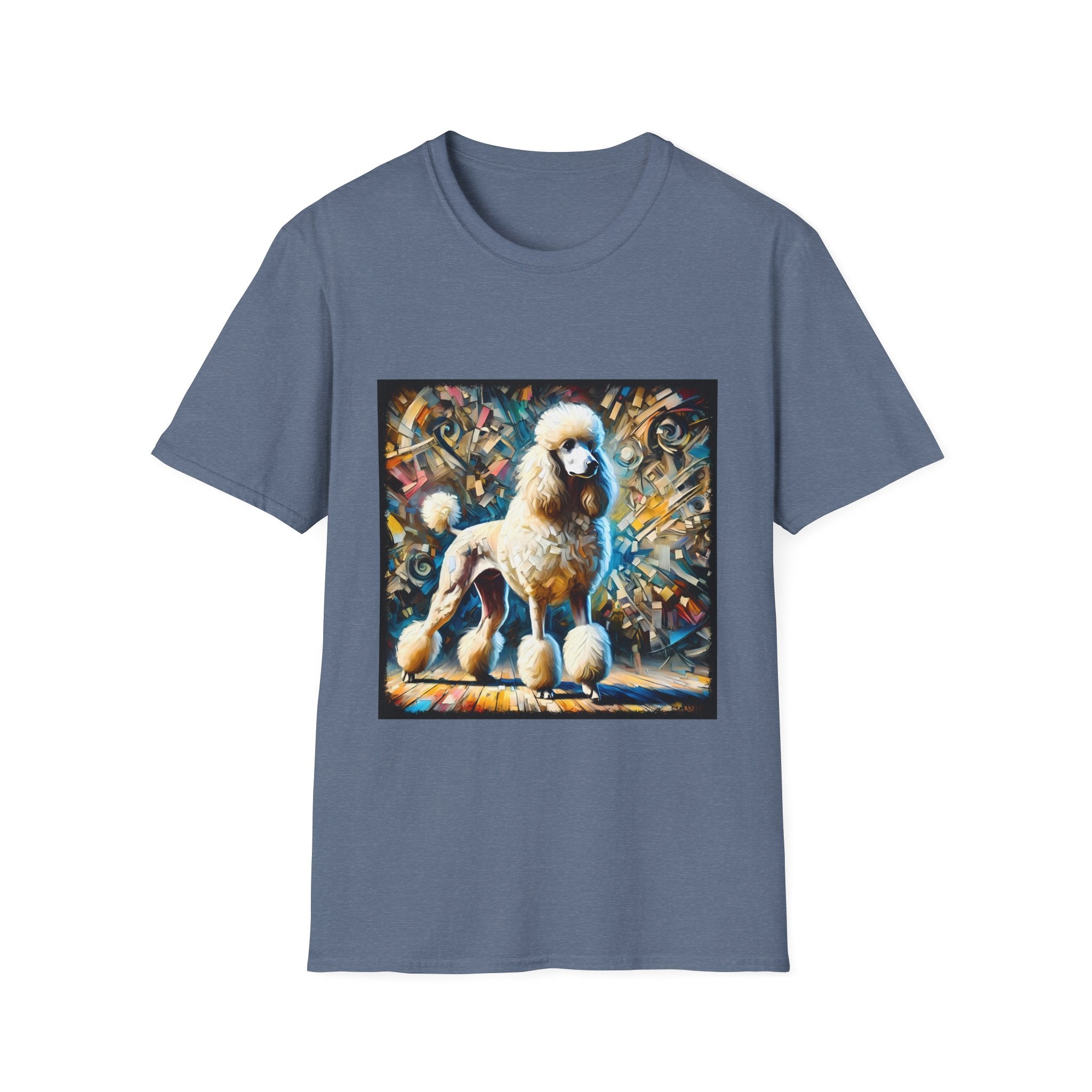 Poodle Pastel Pixel Classic | Unisex Dog T-Shirt