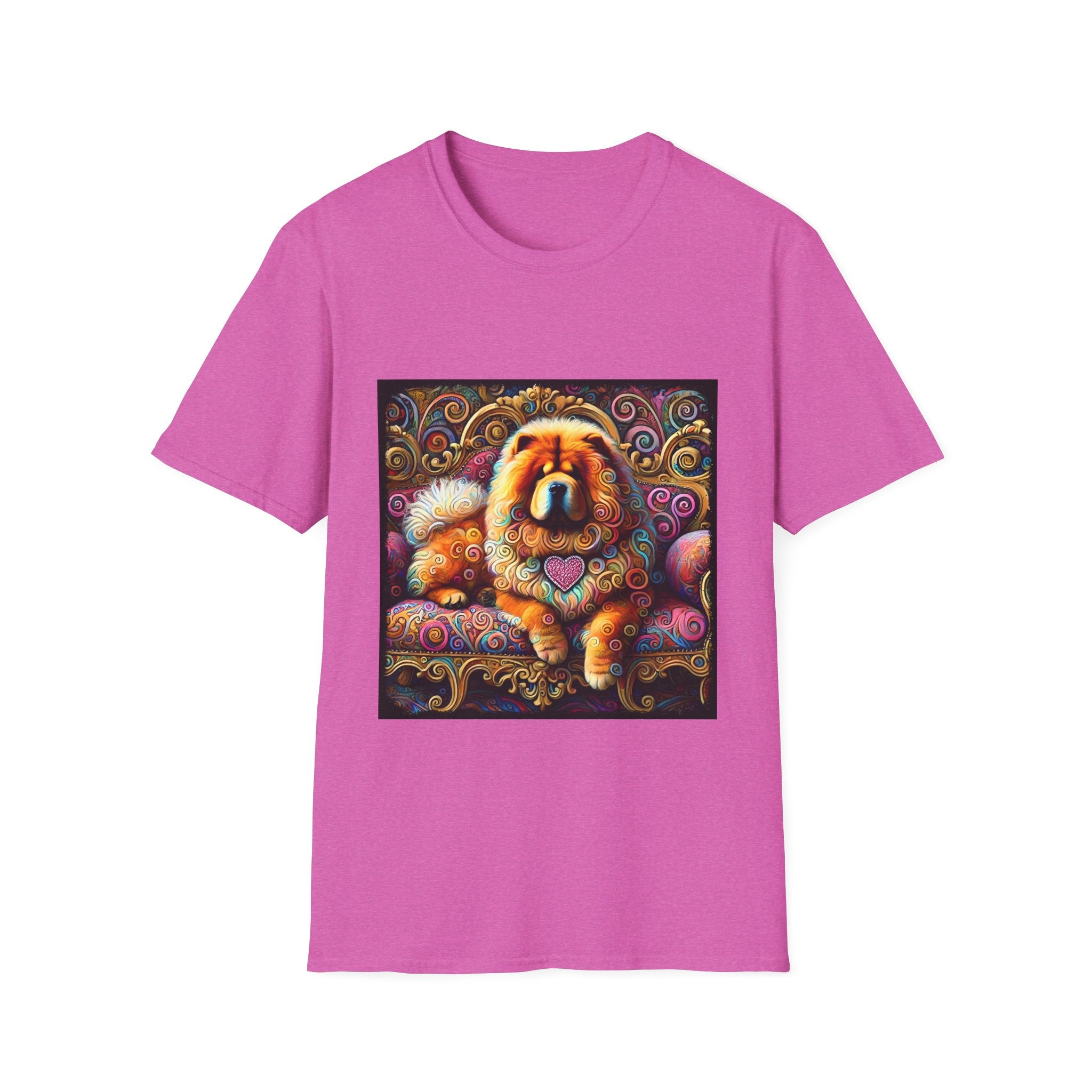 Chow Chow Love Swirl | Unisex Dog T-Shirt