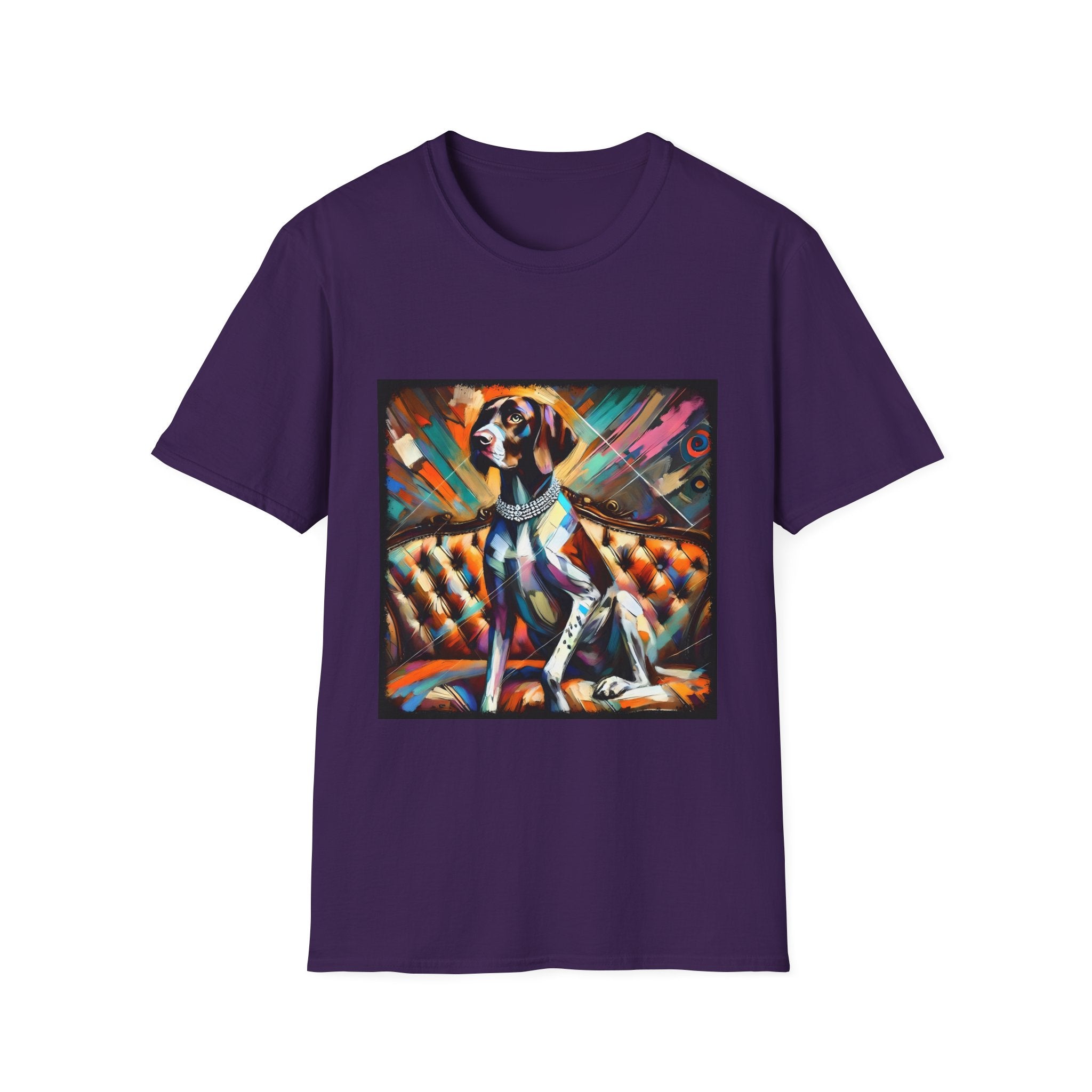 German Shorthaired Pointer Bold Diamond Classic | Unisex Dog T-Shirt