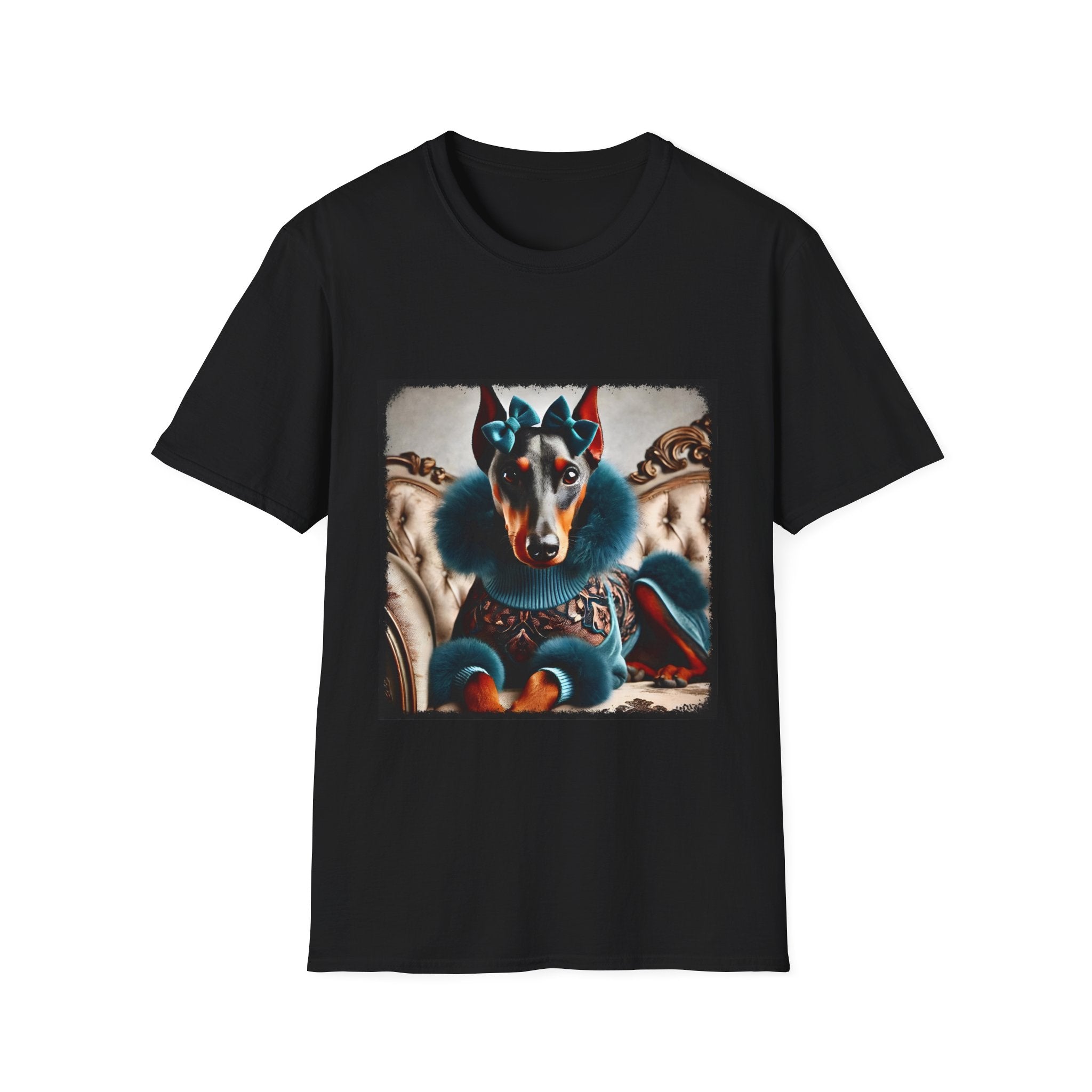 Doberman Pinscher Fashion Icon | Unisex Dog T-Shirt