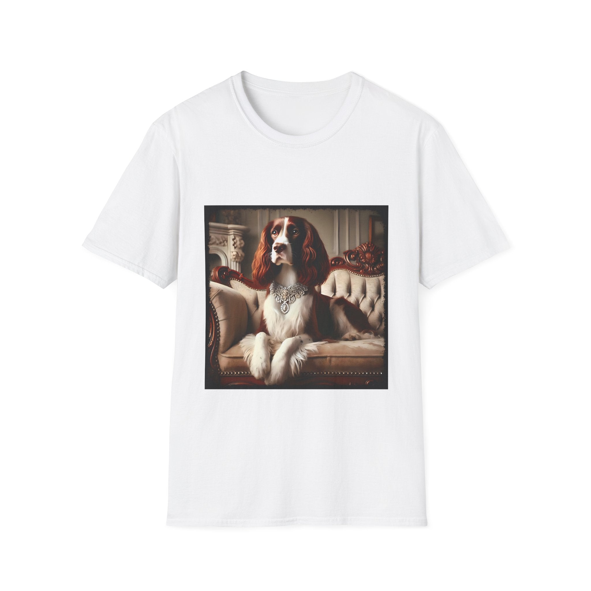 English Springer Spaniel Posh Princess | Unisex Dog T-Shirt