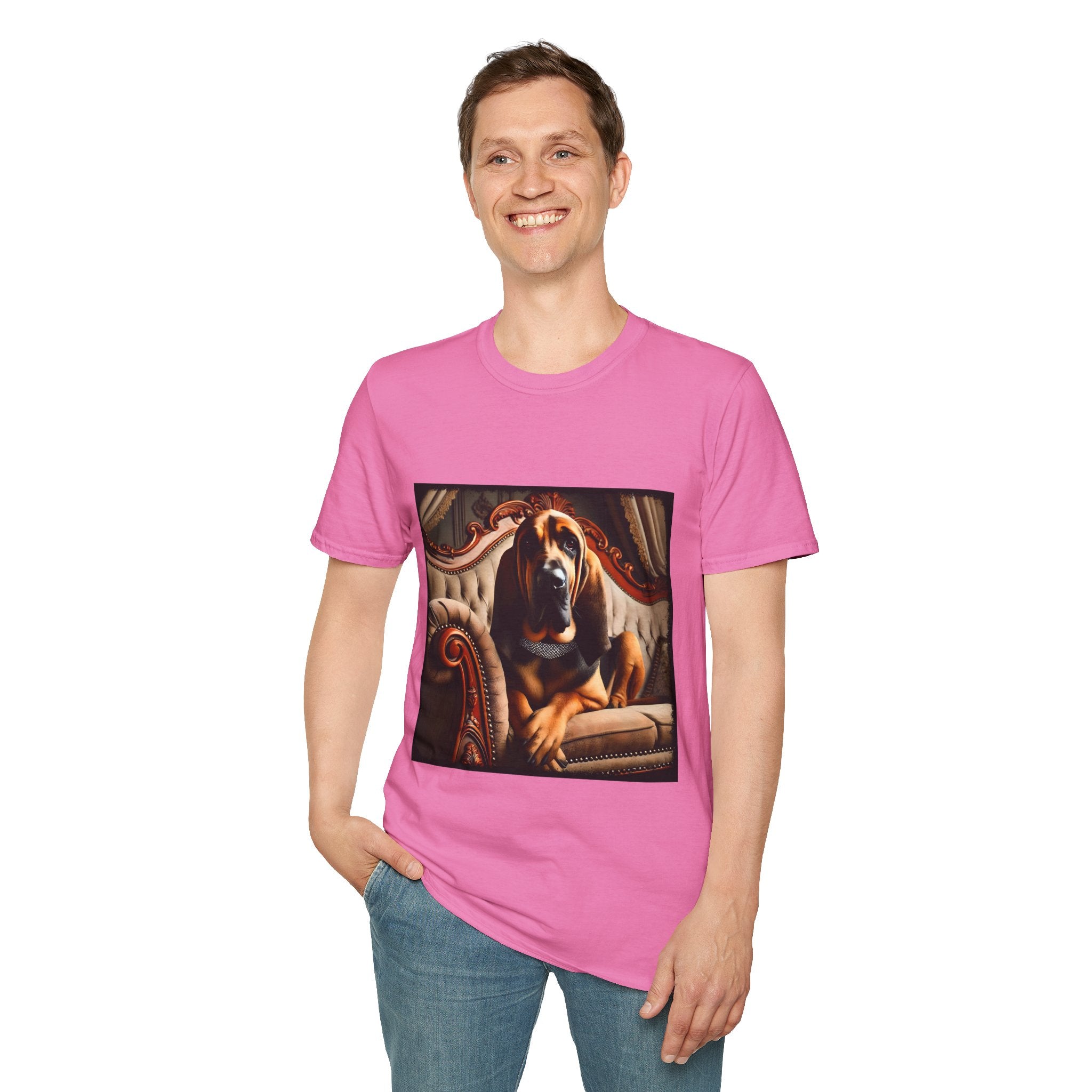 Bloodhound Posh Princess | Unisex Dog T-Shirt