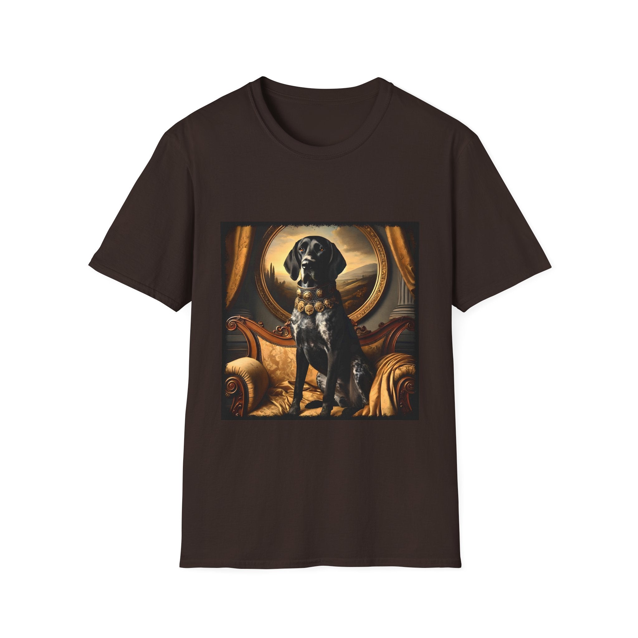German Shorthaired Pointer Posh Prince  | Unisex Dog T-Shirt