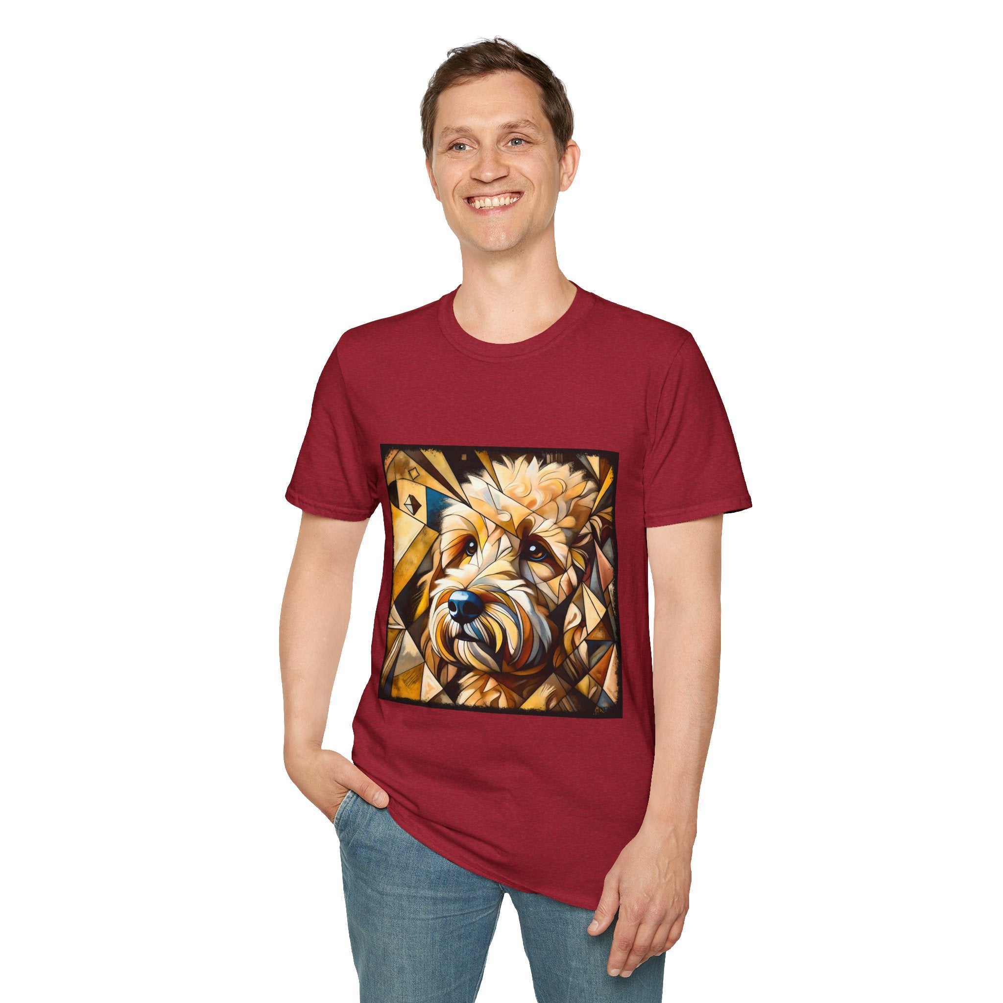 Goldendoodle Geometric | Unisex Dog T-Shirt