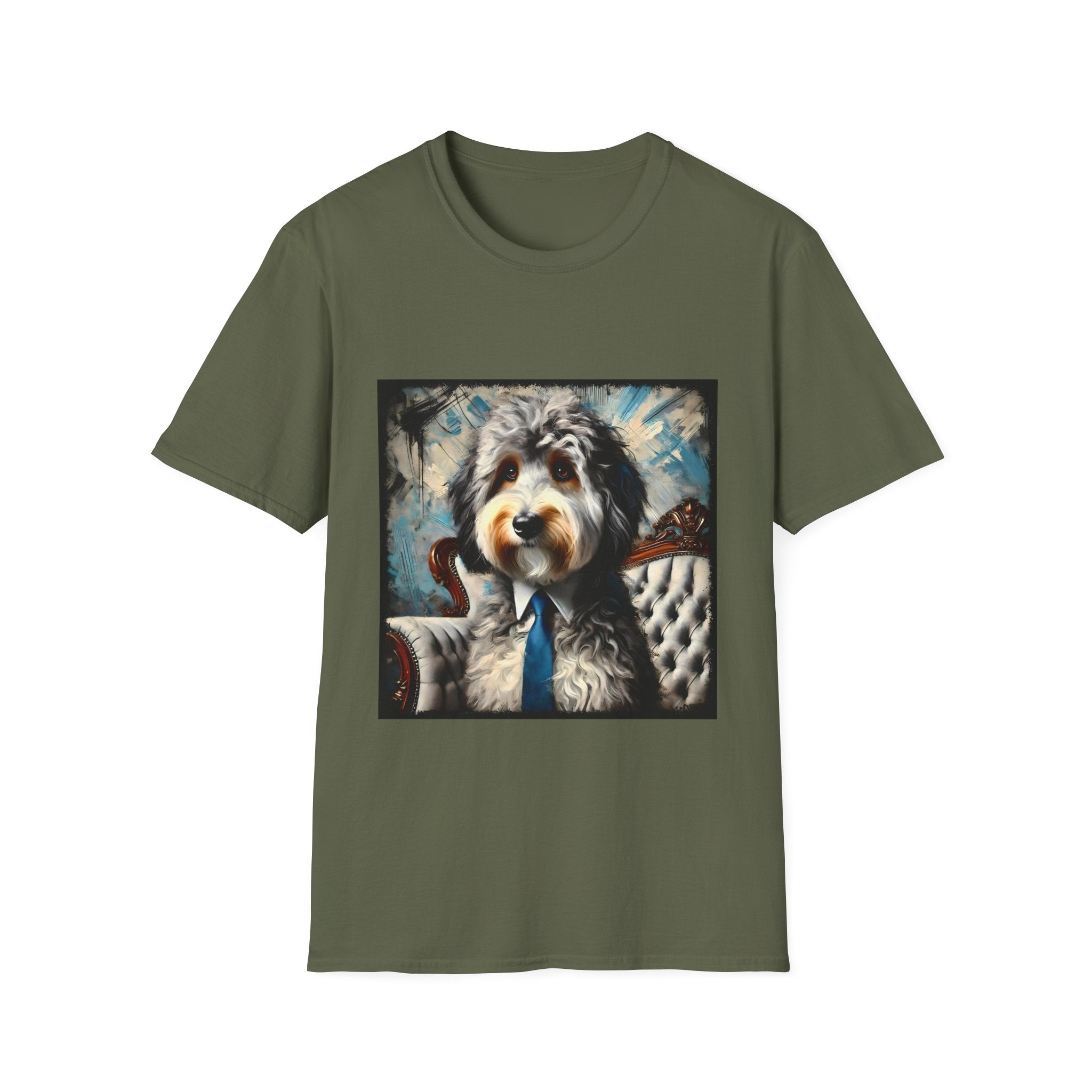 Aussiedoodle Silver Gent | Unisex Dog T-Shirt