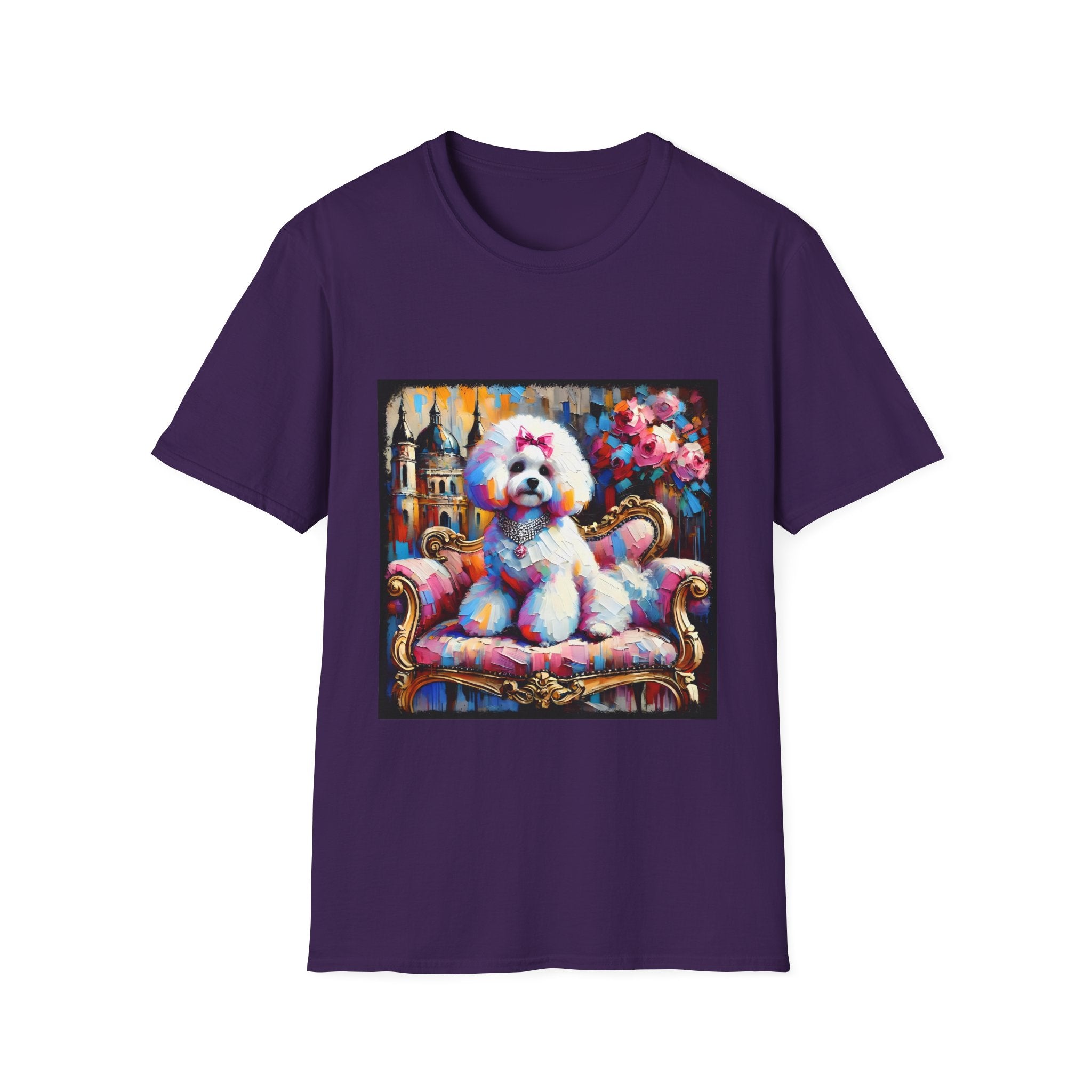 Bichon Frise diamond Princess Classic | Unisex Dog T-Shirt