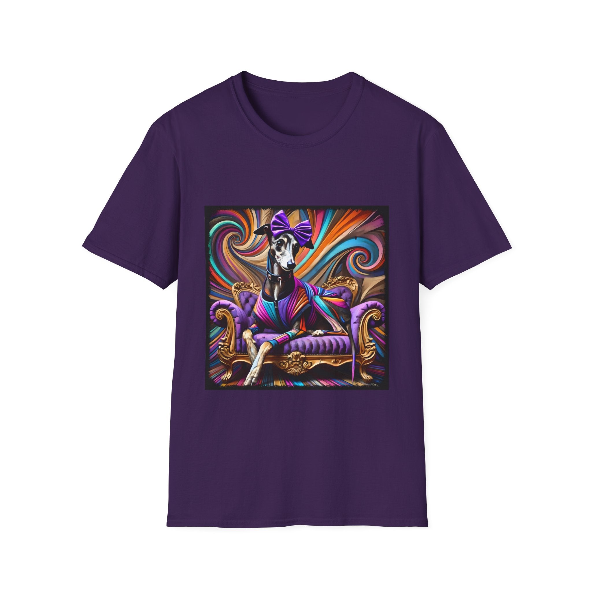 Greyhound Vivid Rocker | Unisex Dog T-Shirt