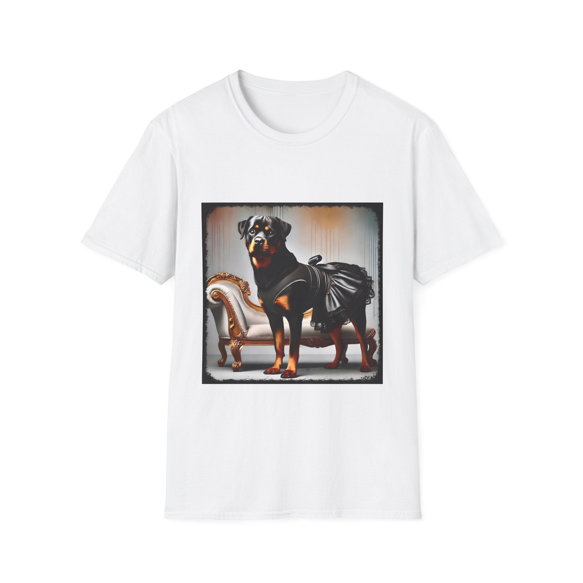 Rottweiler Leather & Lace | Unisex Dog T-Shirt