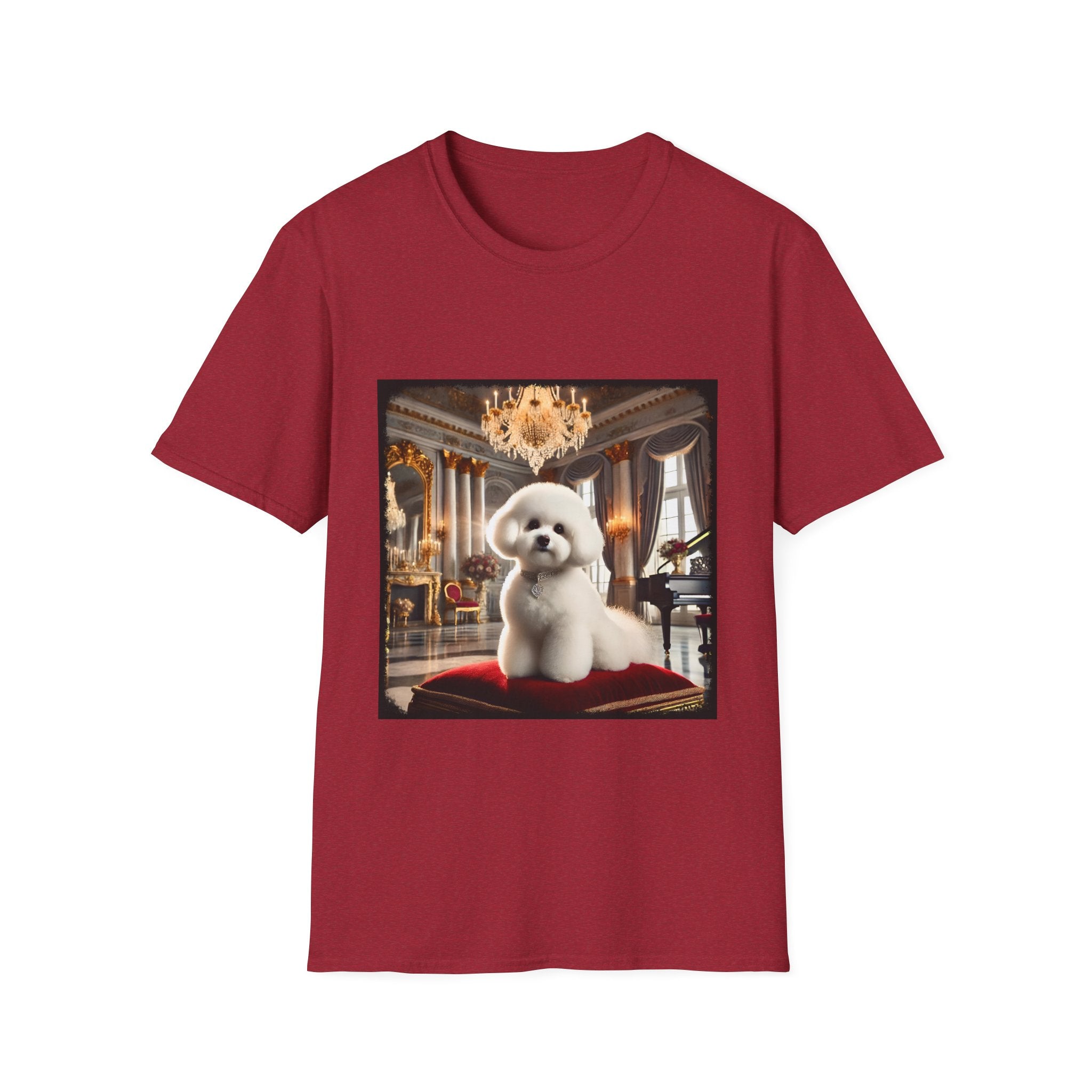 Bichon Frise Billionaire Bark | Unisex Dog T-Shirt