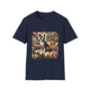 Boston Terrier Warm Swirl | Unisex Dog T-Shirt