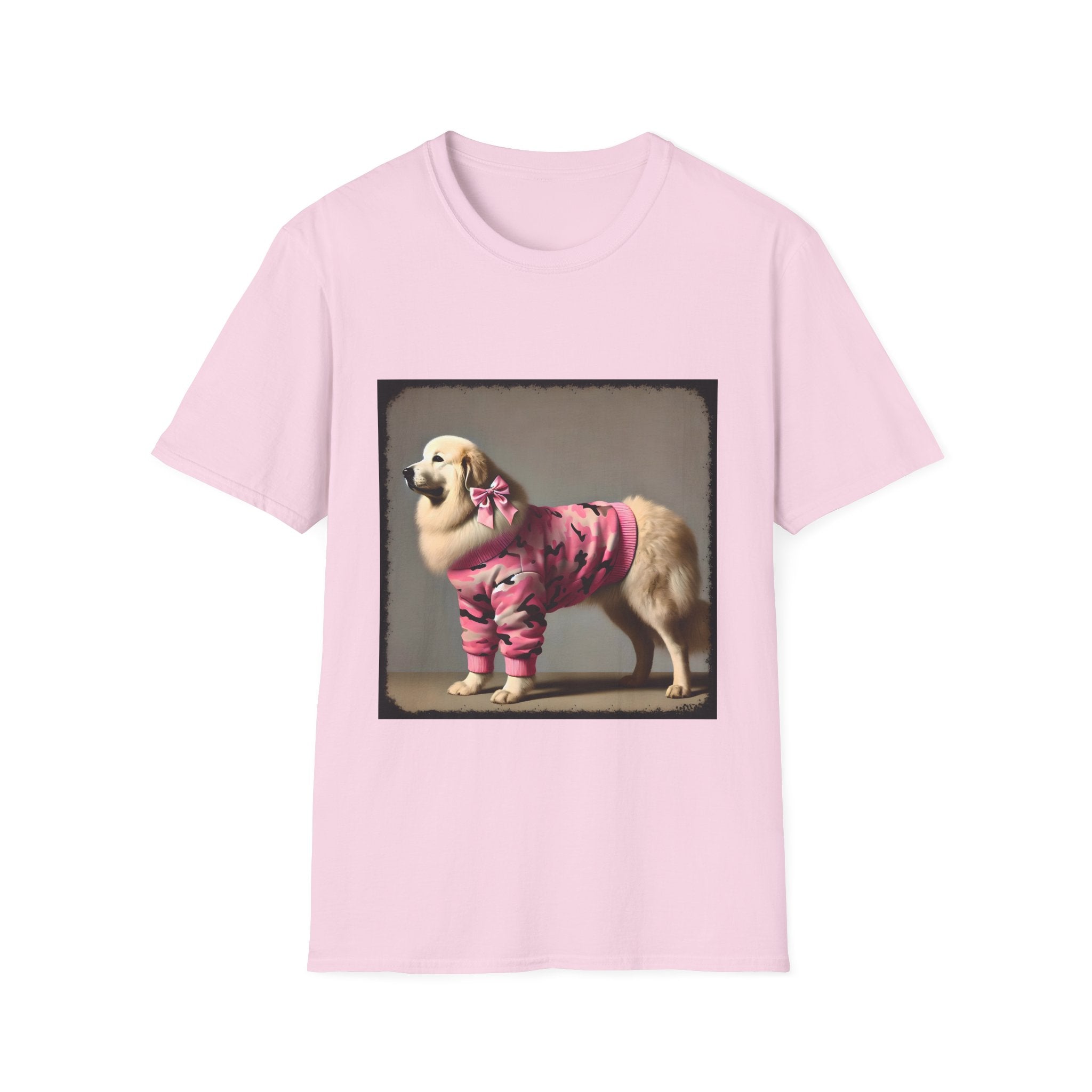 Great Pyrenees Pink Camo Cutie | Unisex Dog T-Shirt