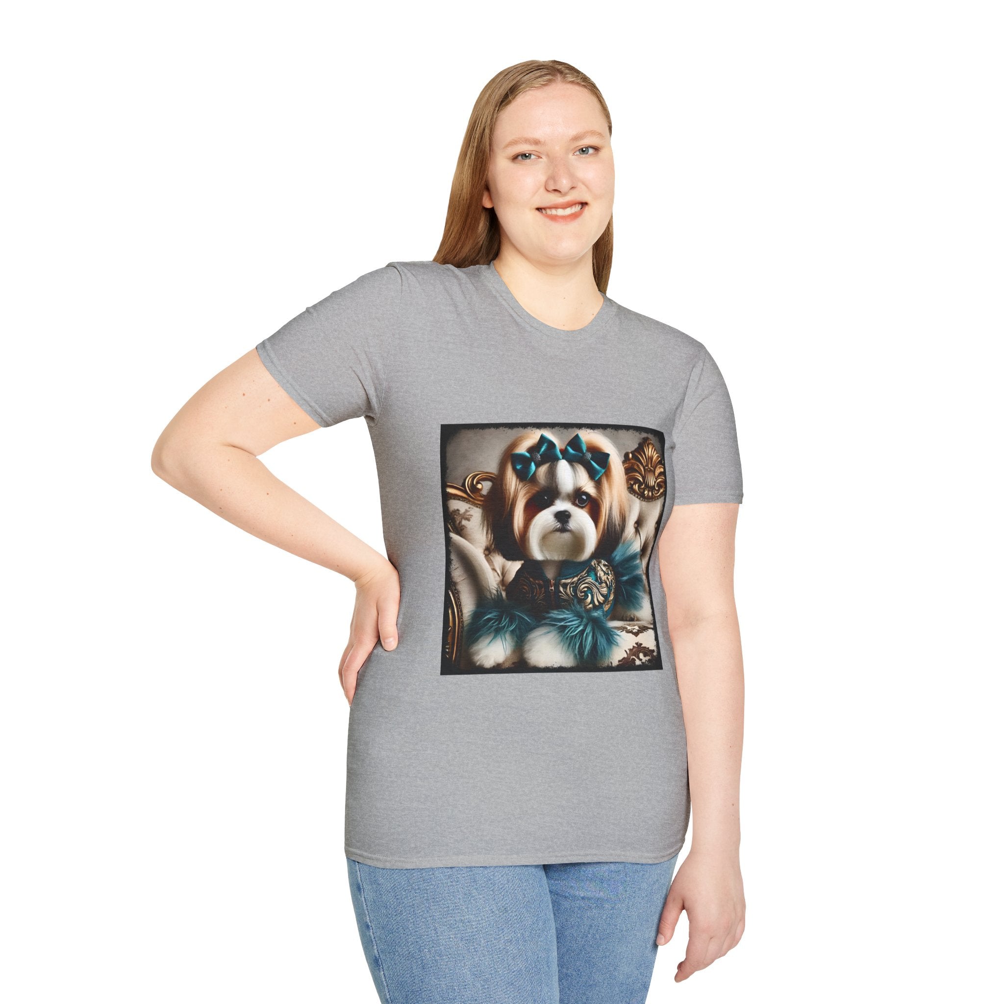 Shih Tzu Chic Muse | Unisex Dog T-Shirt