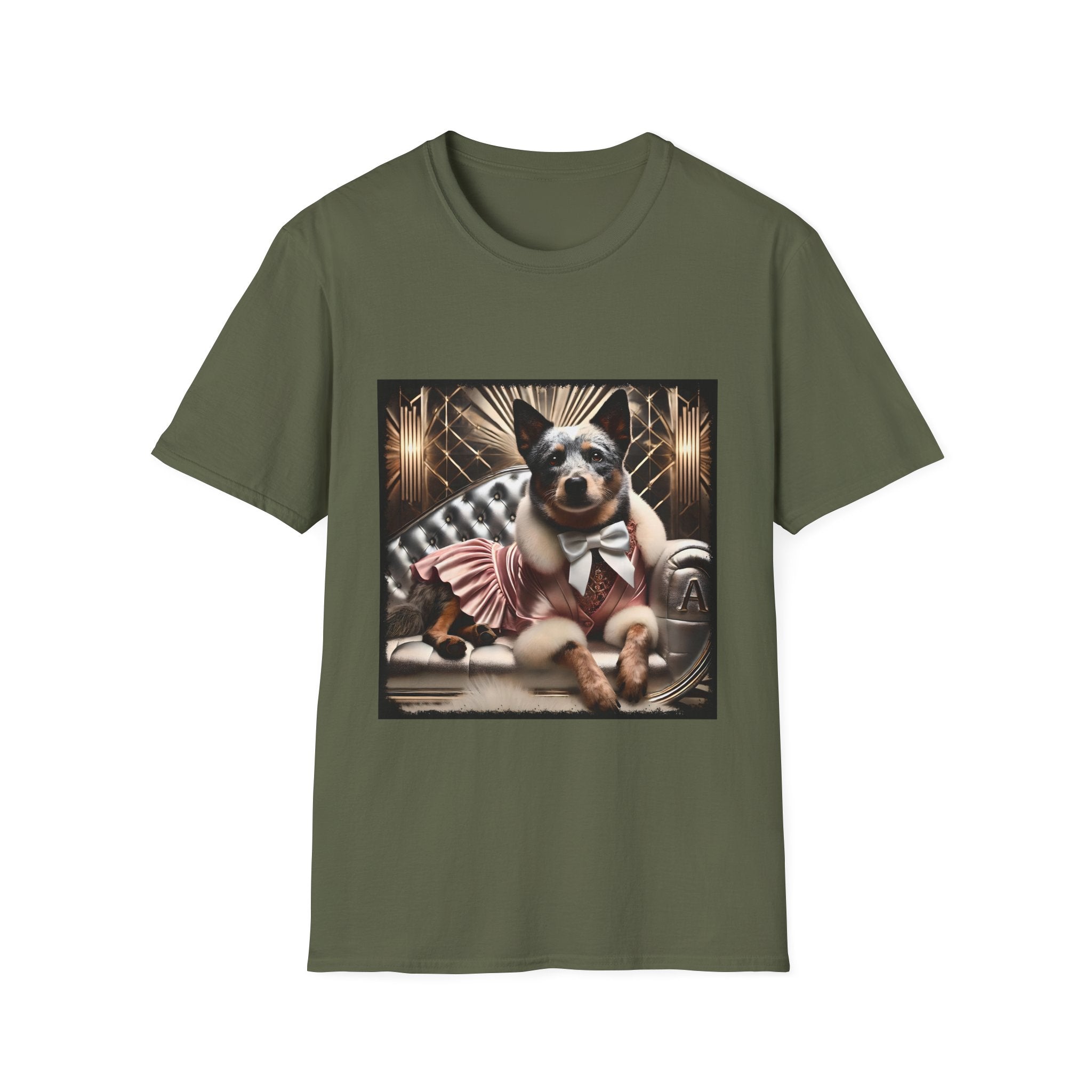 Australian Cattle Dog Silk Diva | Unisex Dog T-Shirt