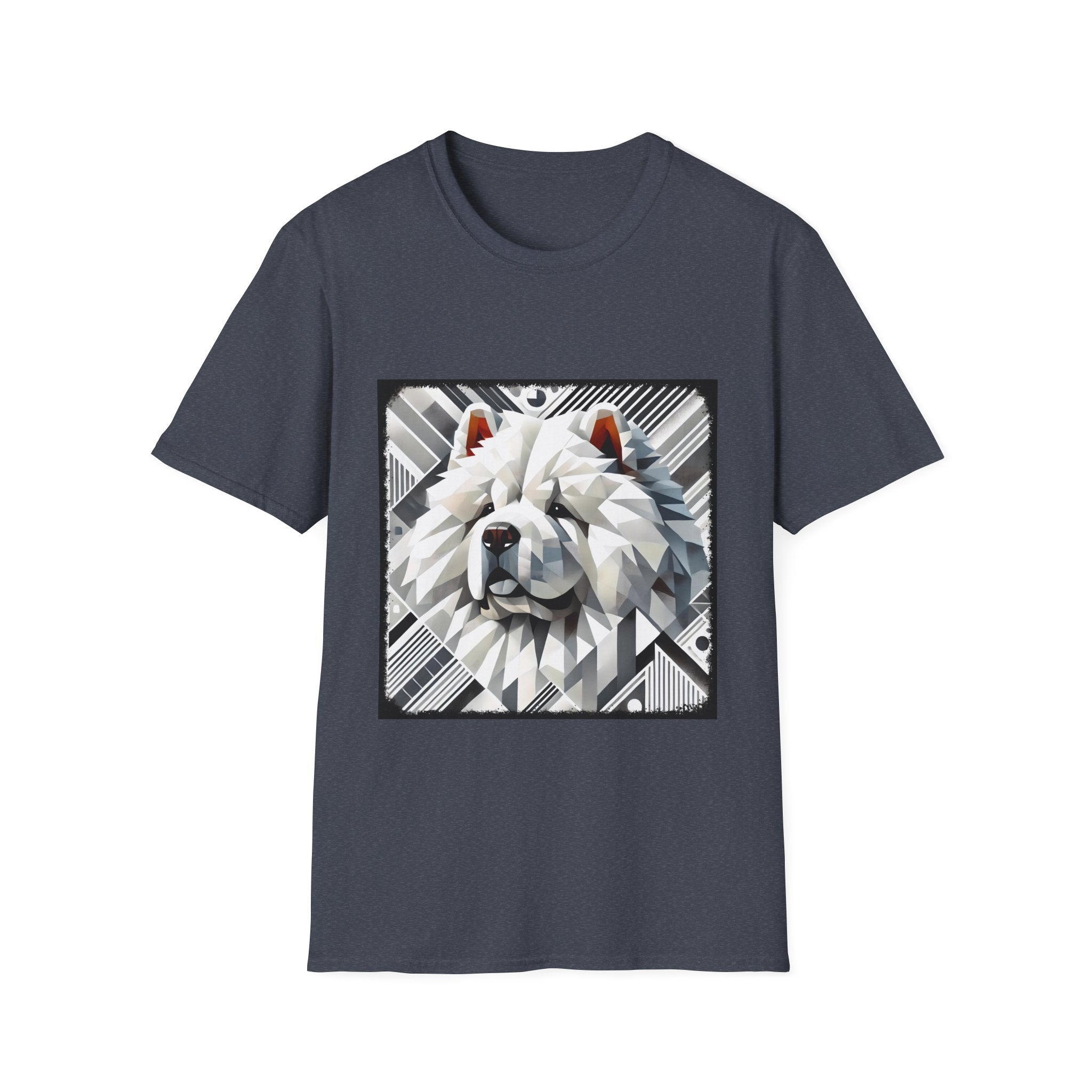 Chow Chow Snow Geometric | Unisex Dog T-Shirt