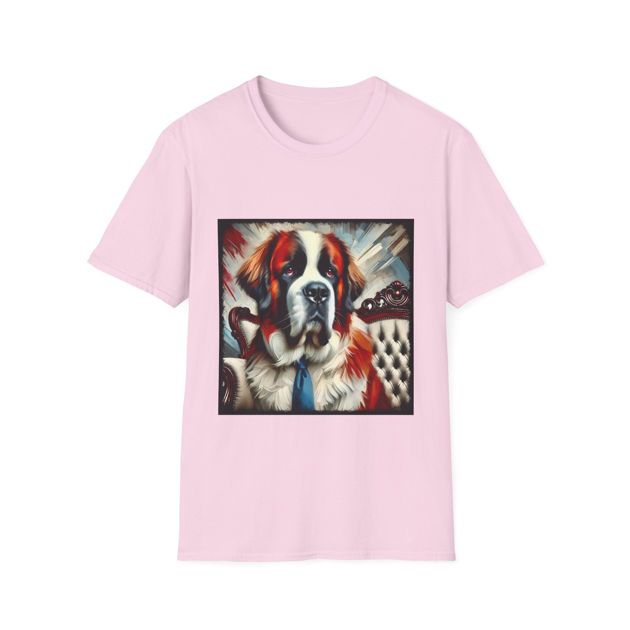 Saint Bernard Big Boss | Unisex Dog T-Shirt