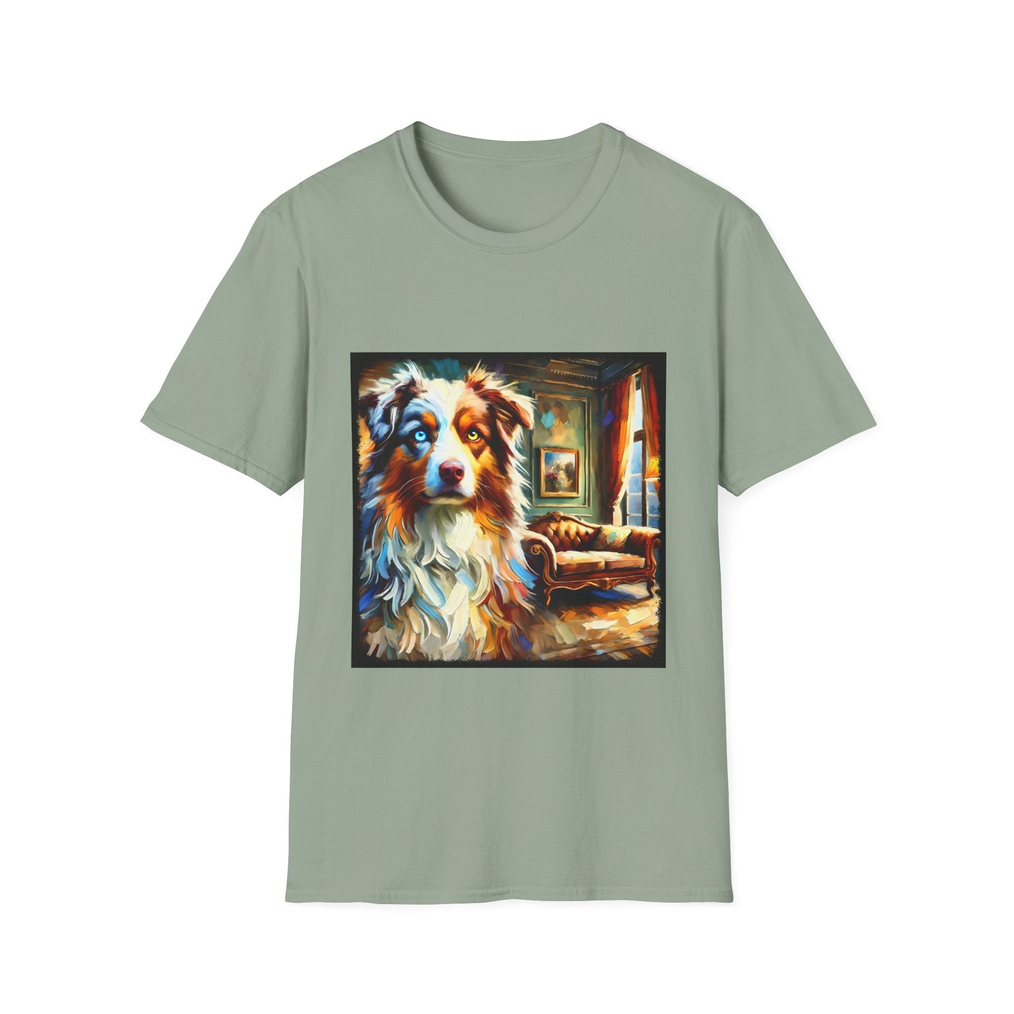 Australian Shepherd Artsy Classic | Unisex Dog T-Shirt