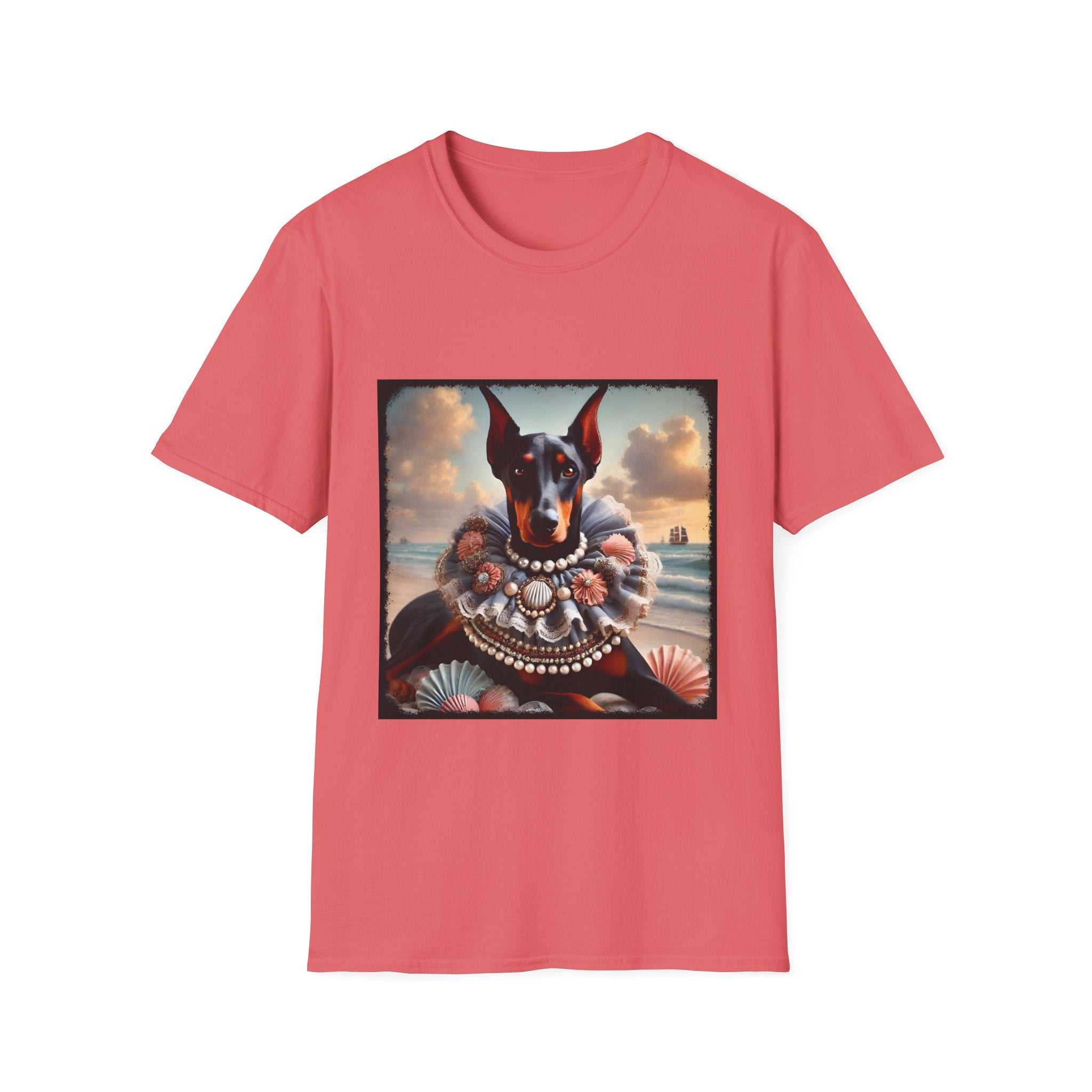 Doberman Pinscher Beach Dream | Unisex Dog T-Shirt