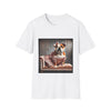 Bulldog Iconic Peach | Unisex Dog T-Shirt