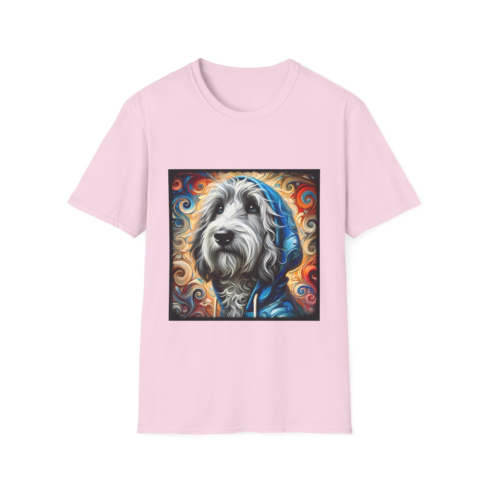 Sheepadoodle Urban Swirl | Unisex Dog T-Shirt
