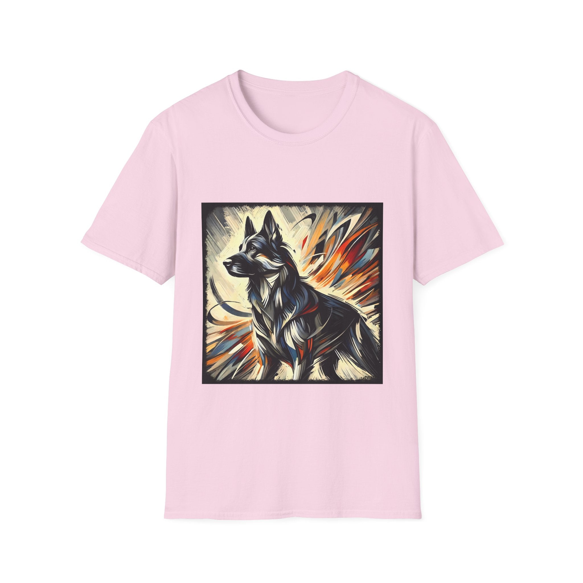 German Shepherd Fire Classic | Unisex Dog T-Shirt