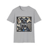 Schnauzer B&W Bold Eyes | Unisex Dog T-Shirt
