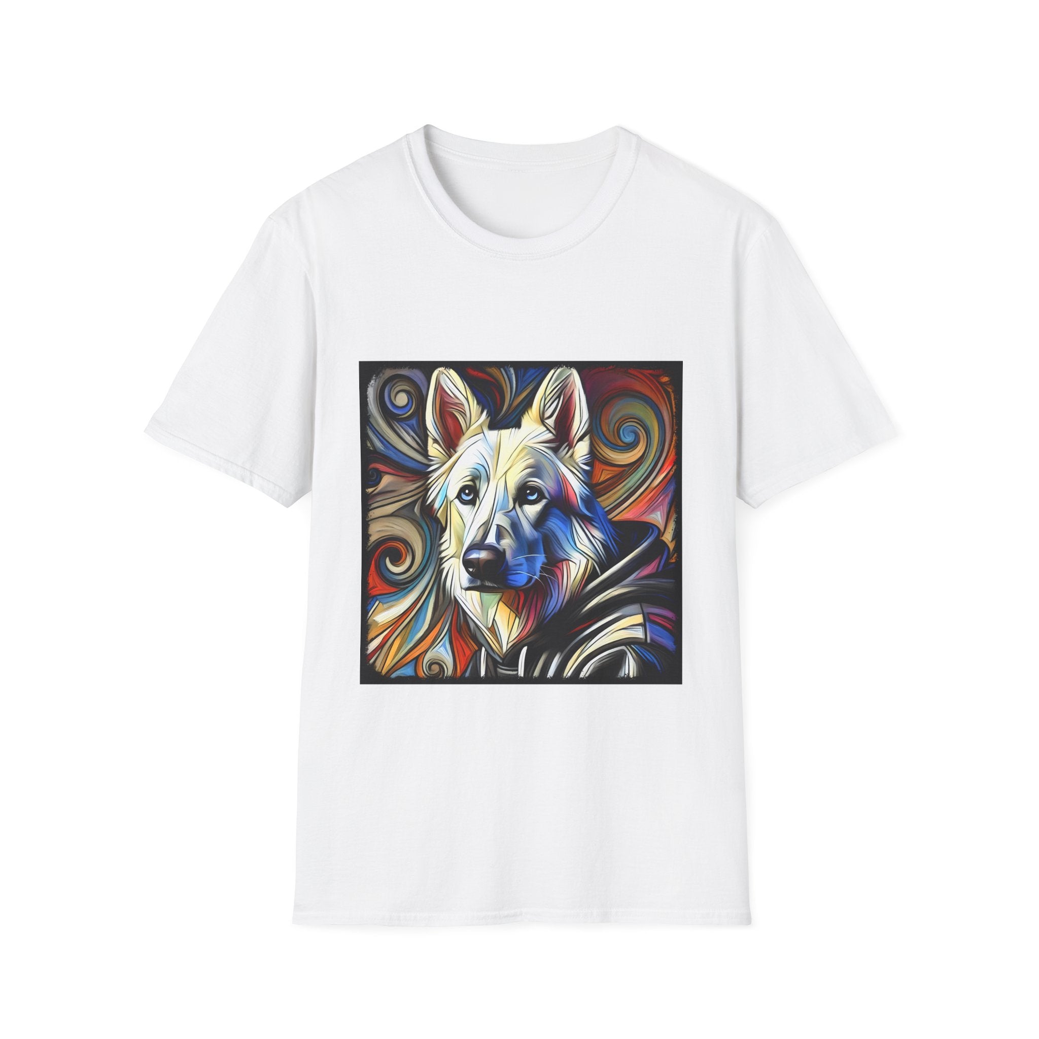 German Shepherd Hoodie Swirl | Unisex Dog T-Shirt