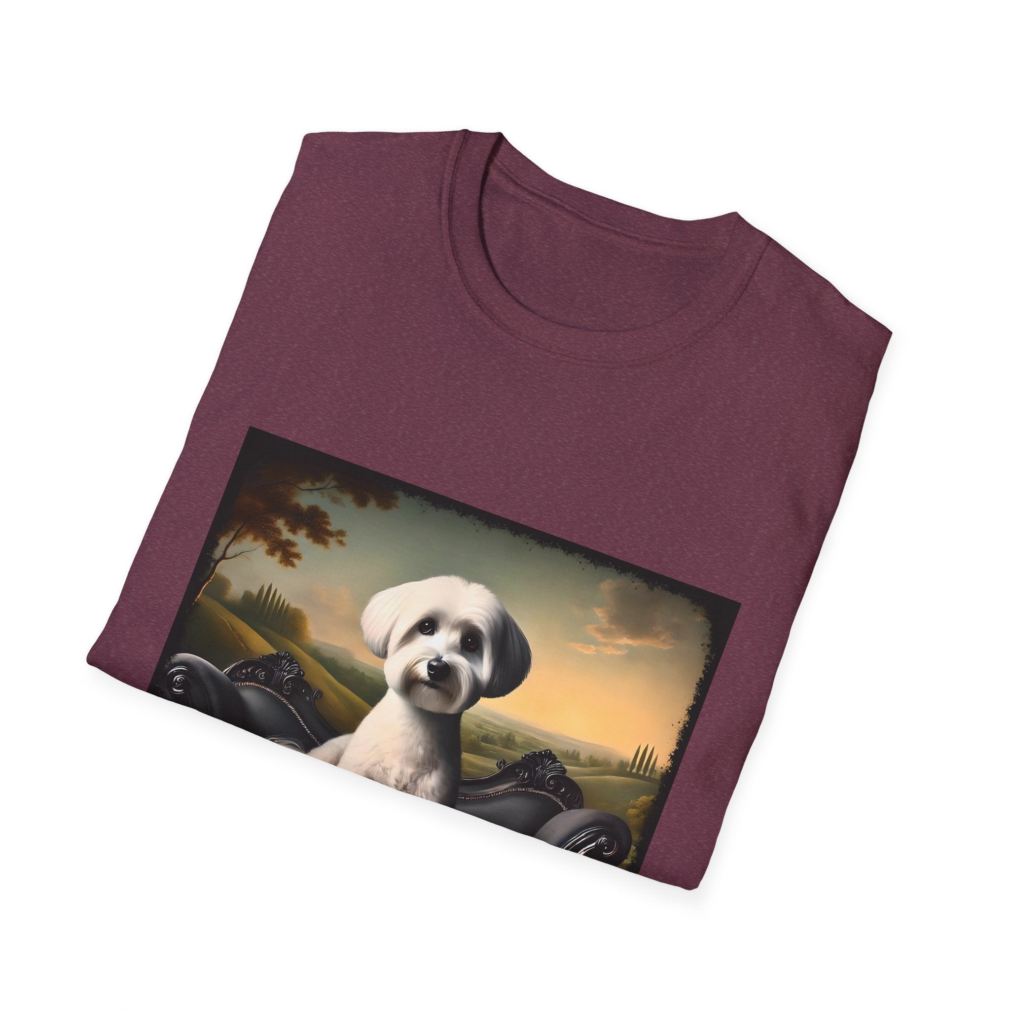 Havanese Posh Portrait |  Unisex Dog T-Shirt