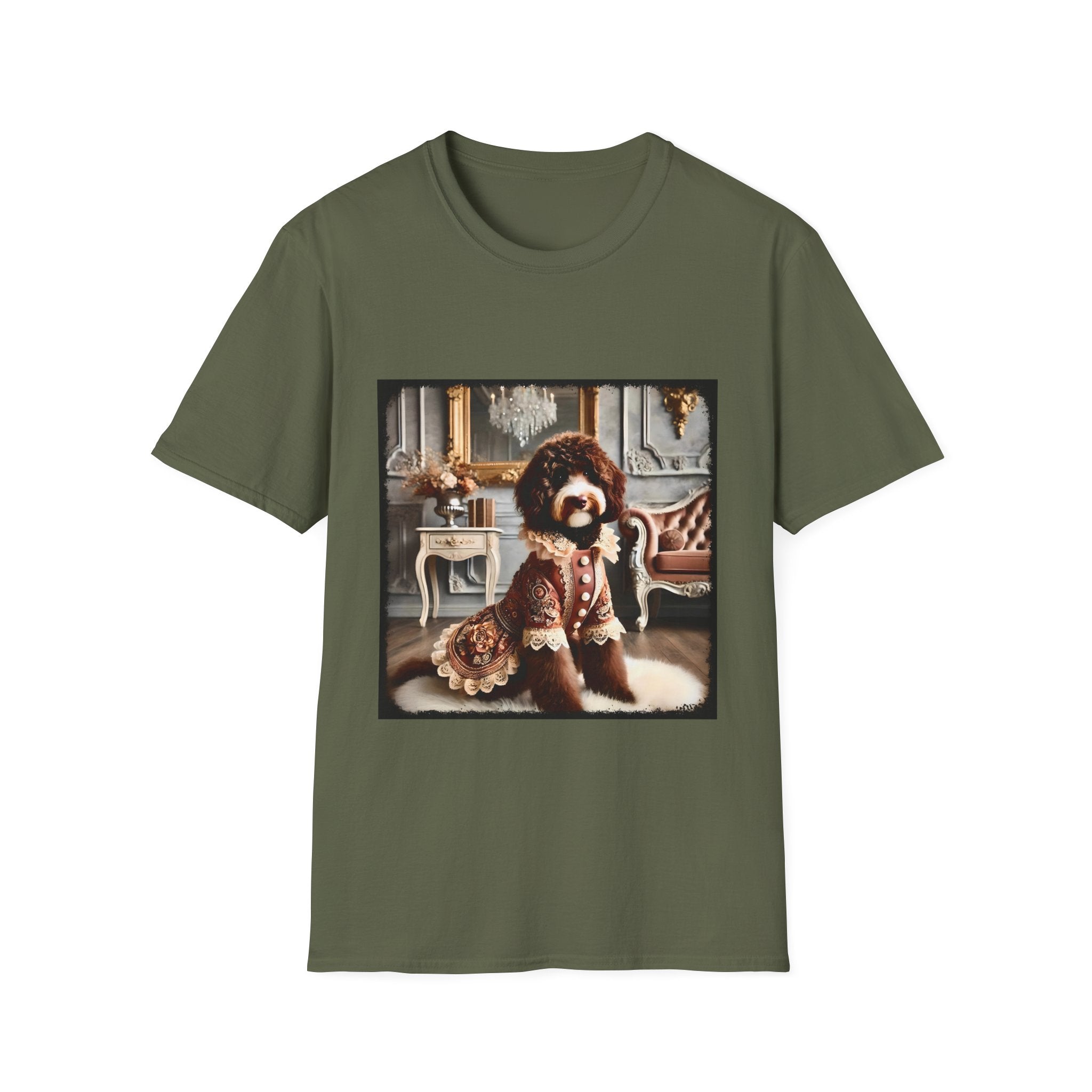Aussiedoodle Chocolate Posh | Unisex Dog T-Shirt