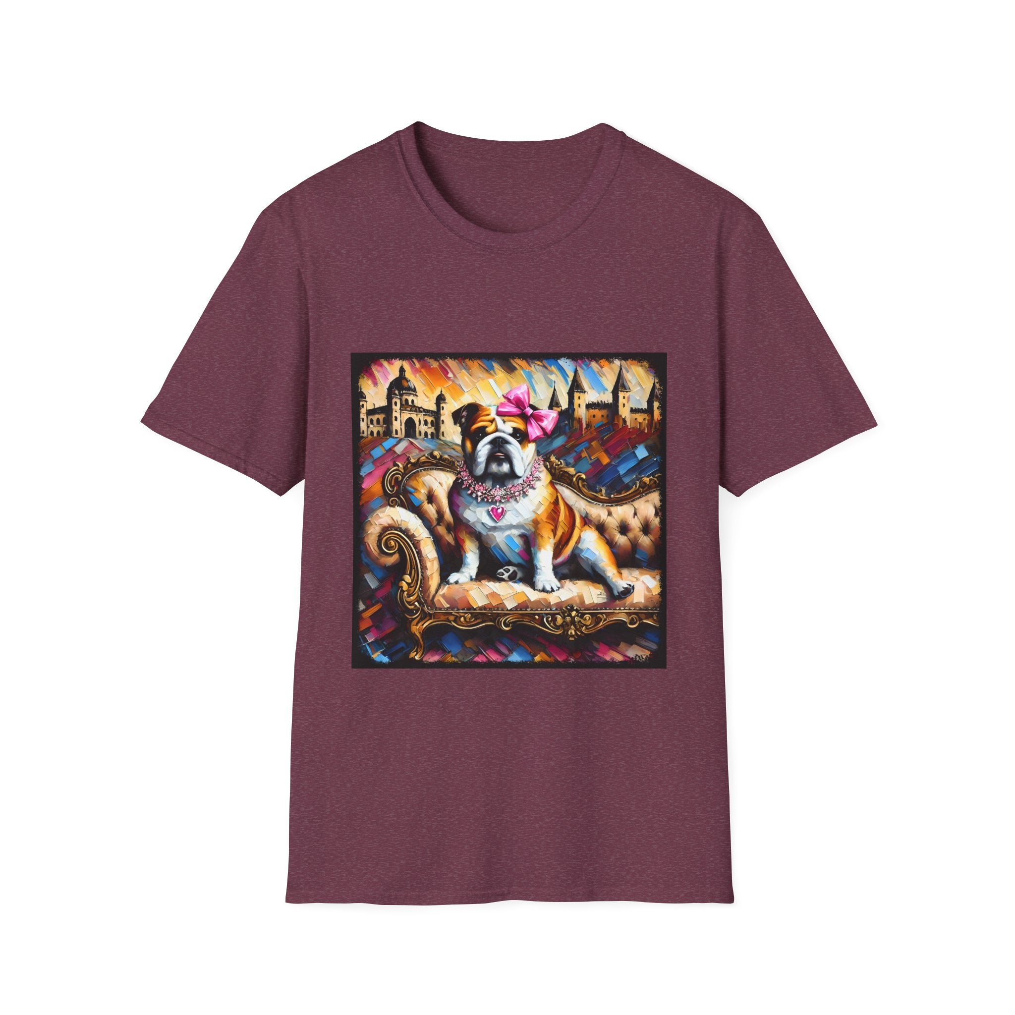 Bulldog Diamond Princess Classic | Unisex Dog T-Shirt