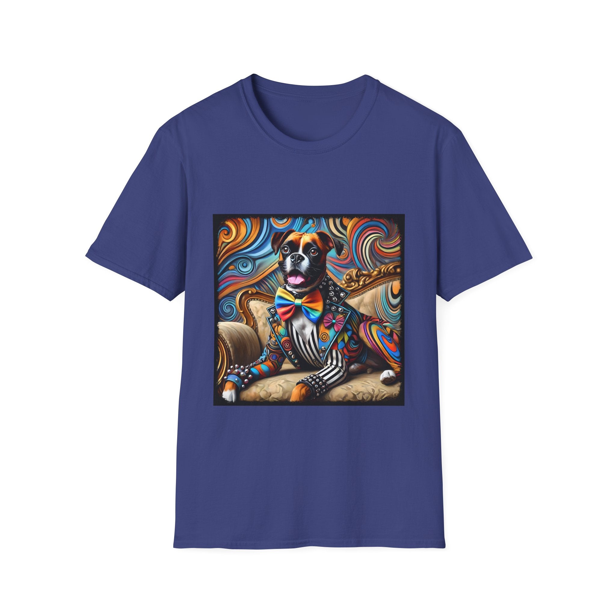 Boxer Vivid Rocker | Unisex Dog T-Shirt