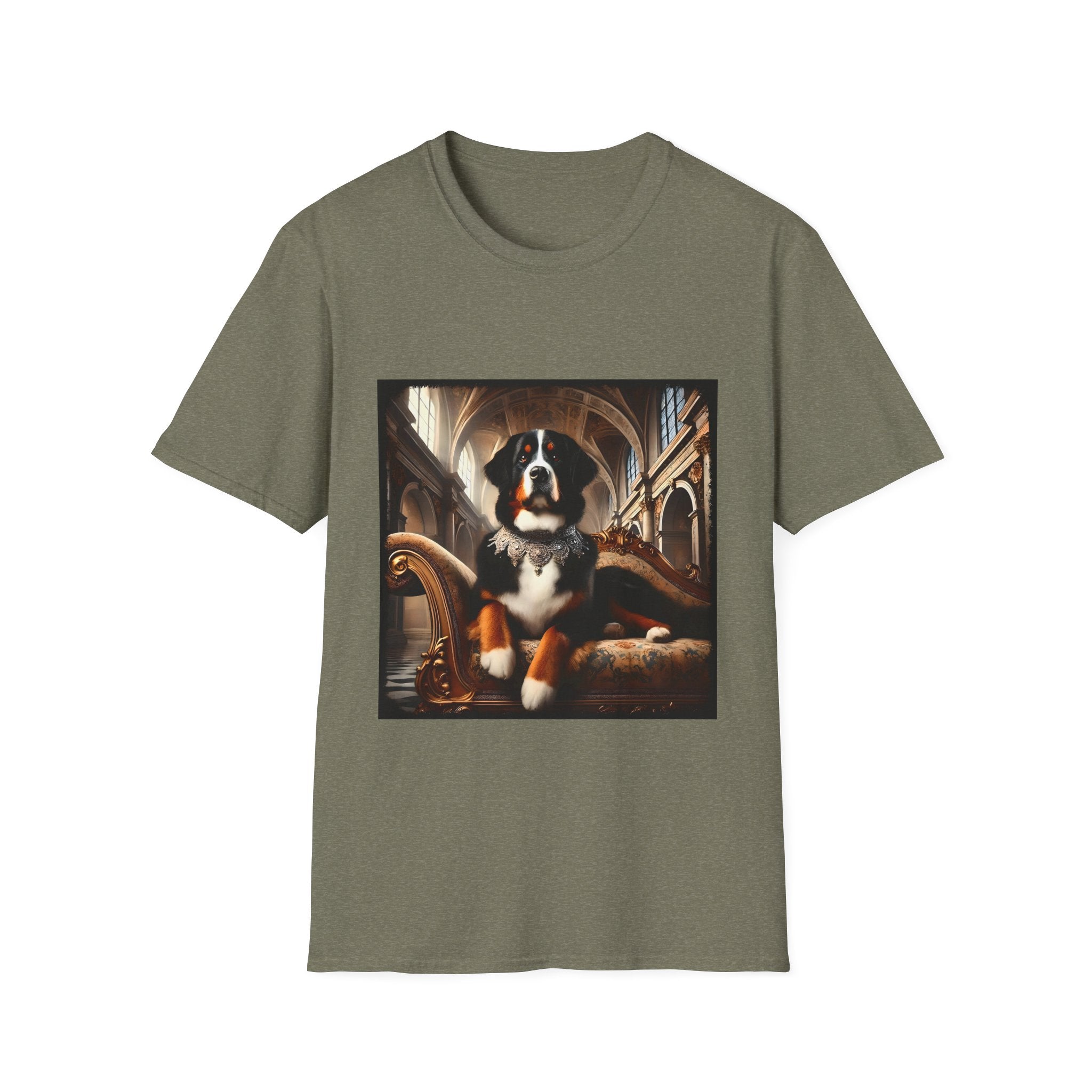 Bernese Mountain Dog Posh Princess | Unisex Dog T-Shirt