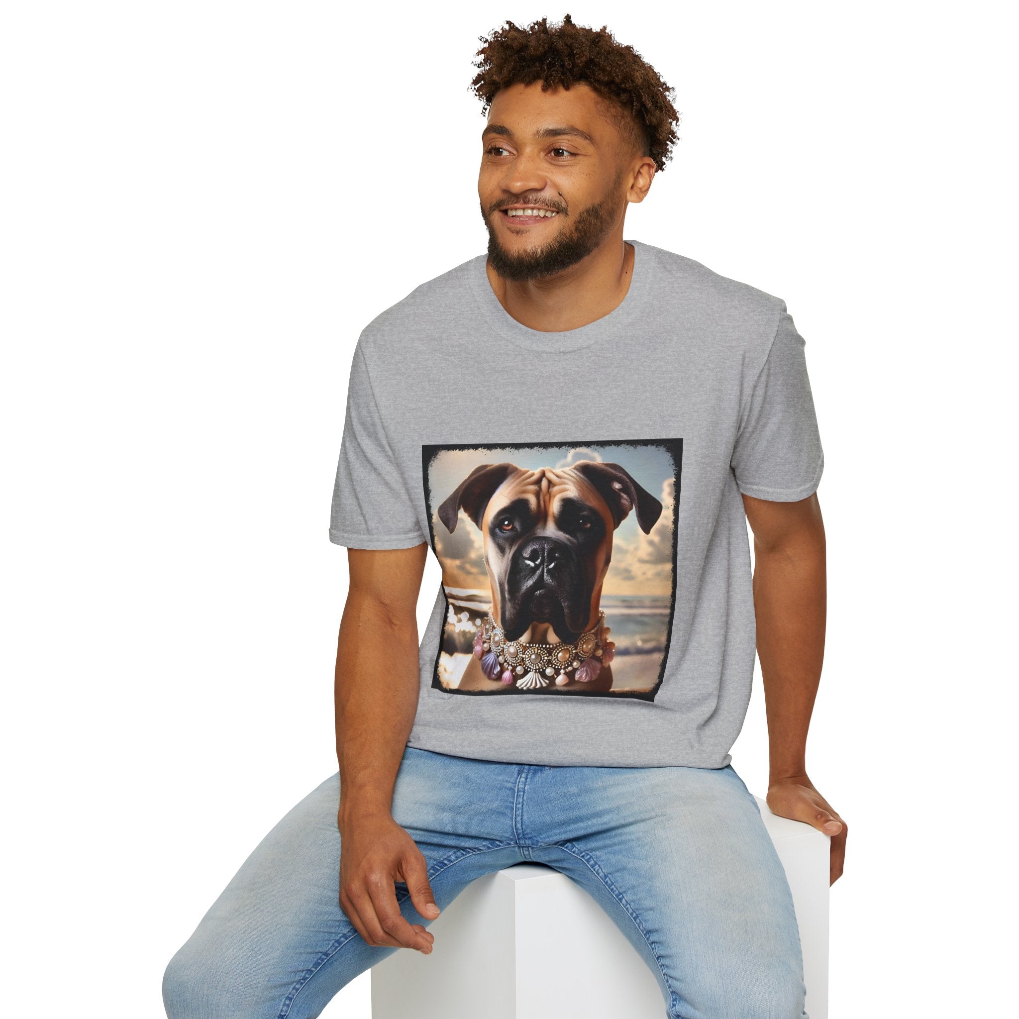 Cane Corso Seashell Siren | Unisex Dog T-Shirt