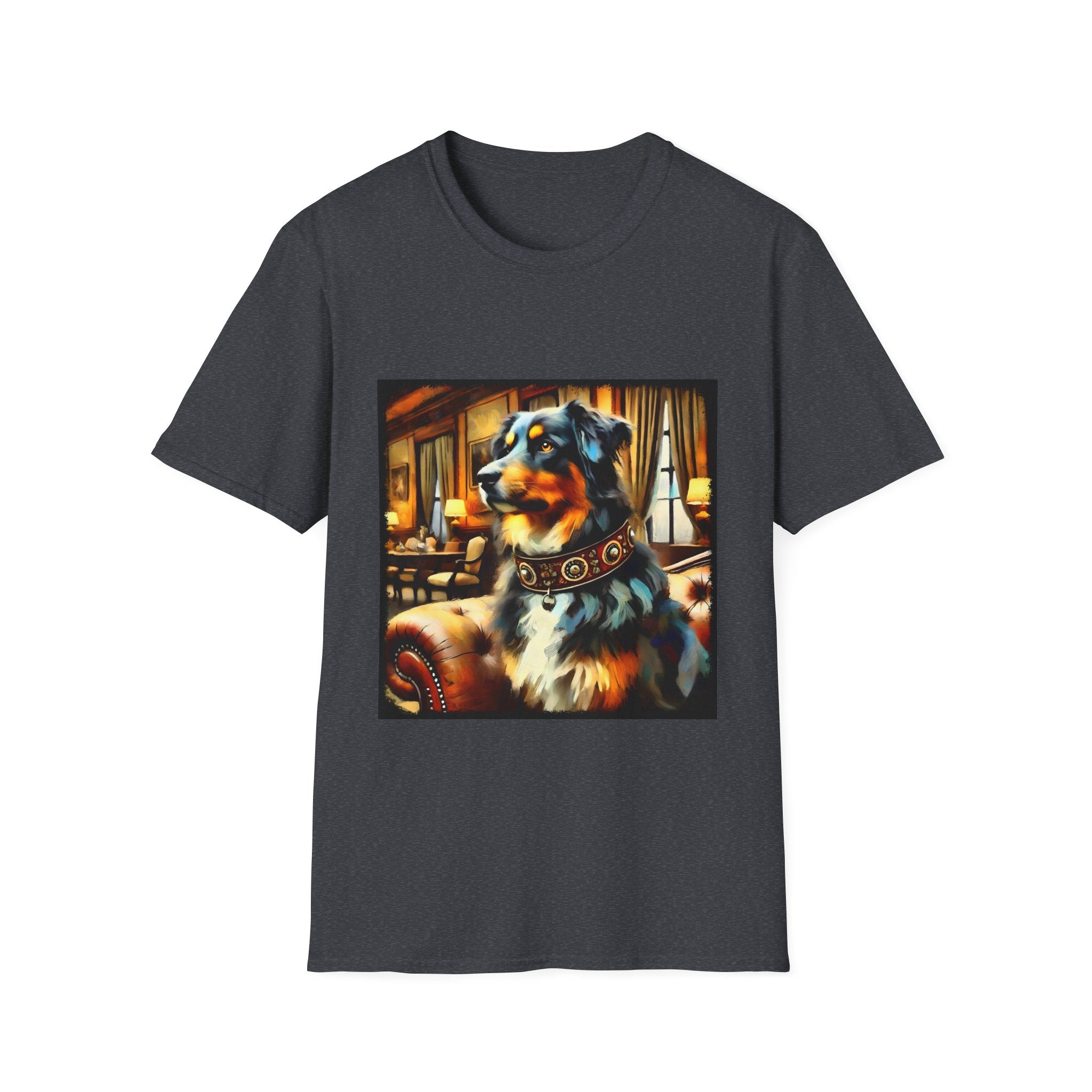 Australian Shepherd Bold Collar Classic | Unisex Dog T-Shirt