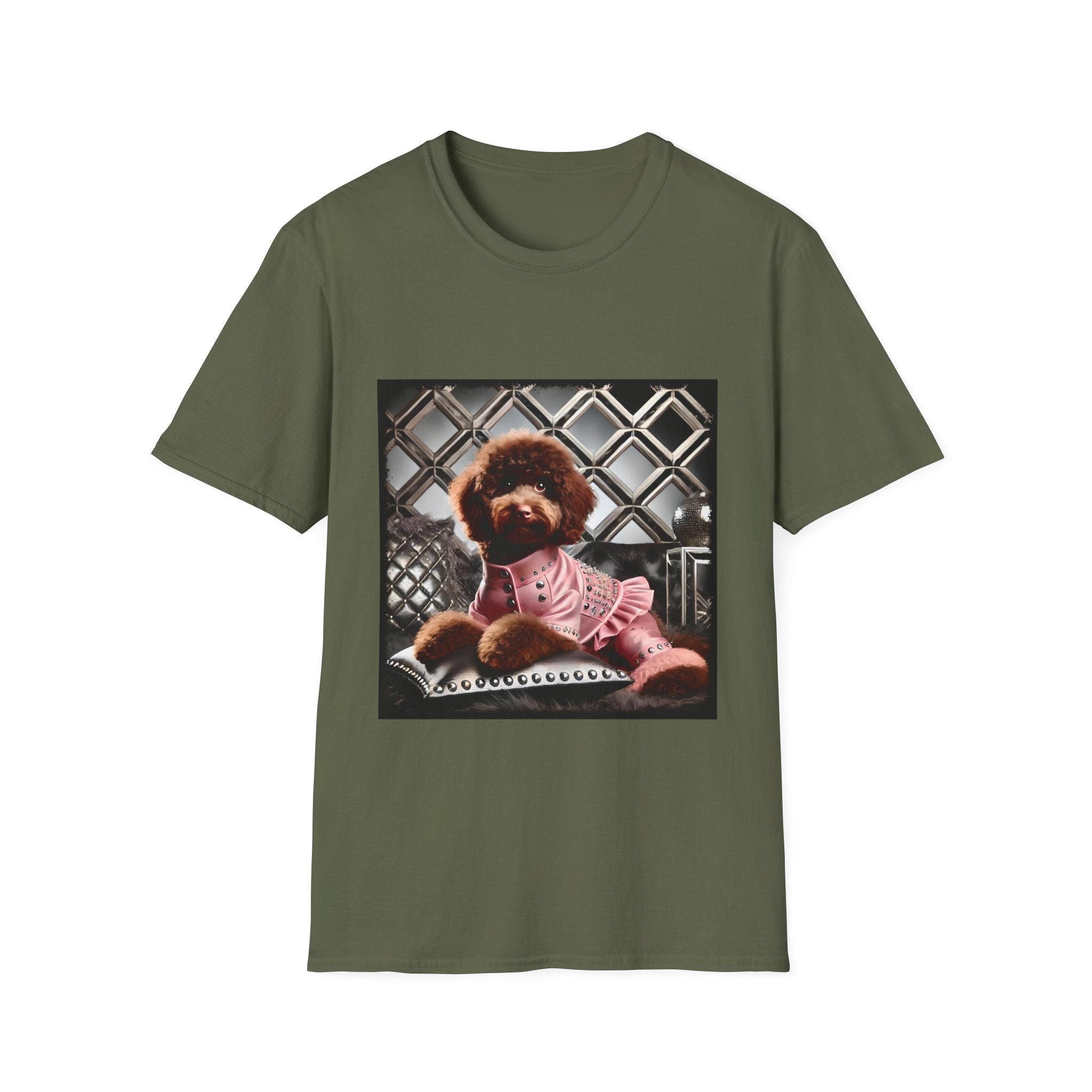 Aussiedoodle Chocolate Icon | Unisex Dog T-Shirt