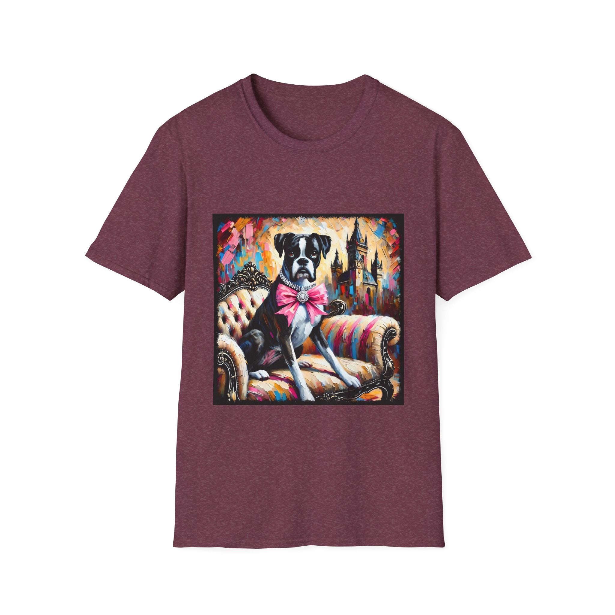Boxer Pink Princess Classic | Unisex Dog T-Shirt