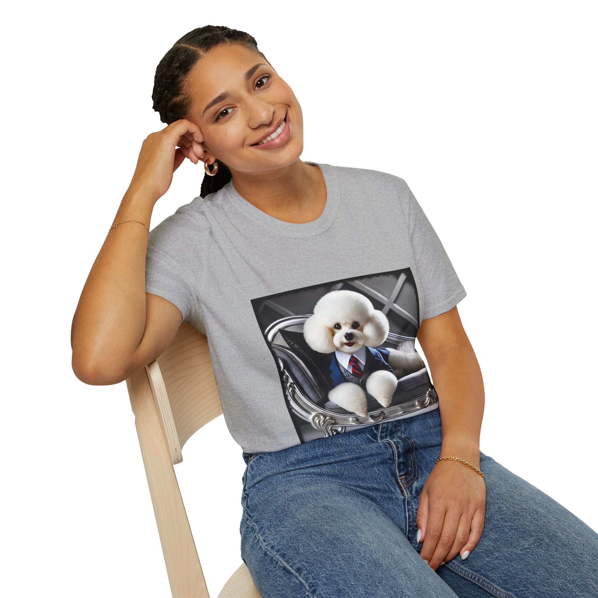 Bichon Frise Mister Fetch | Unisex Dog T-Shirt