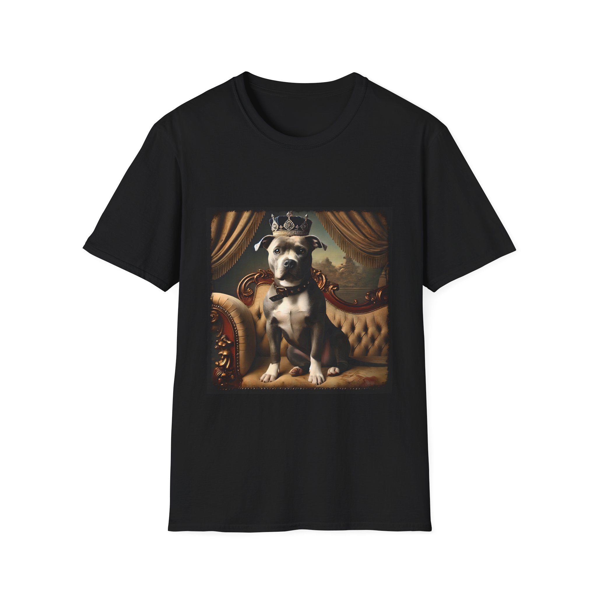 American Pit Bull Terrier Crowned Prince | Unisex Dog T-Shirt