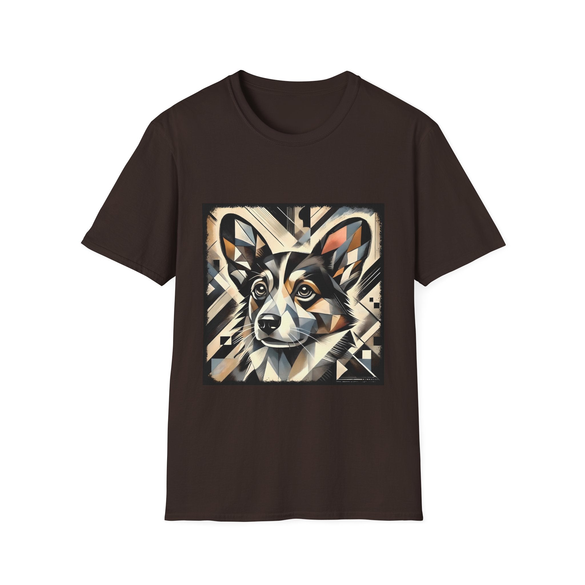 Pembroke Welsh Corgi Geometric | Unisex Dog T-Shirt