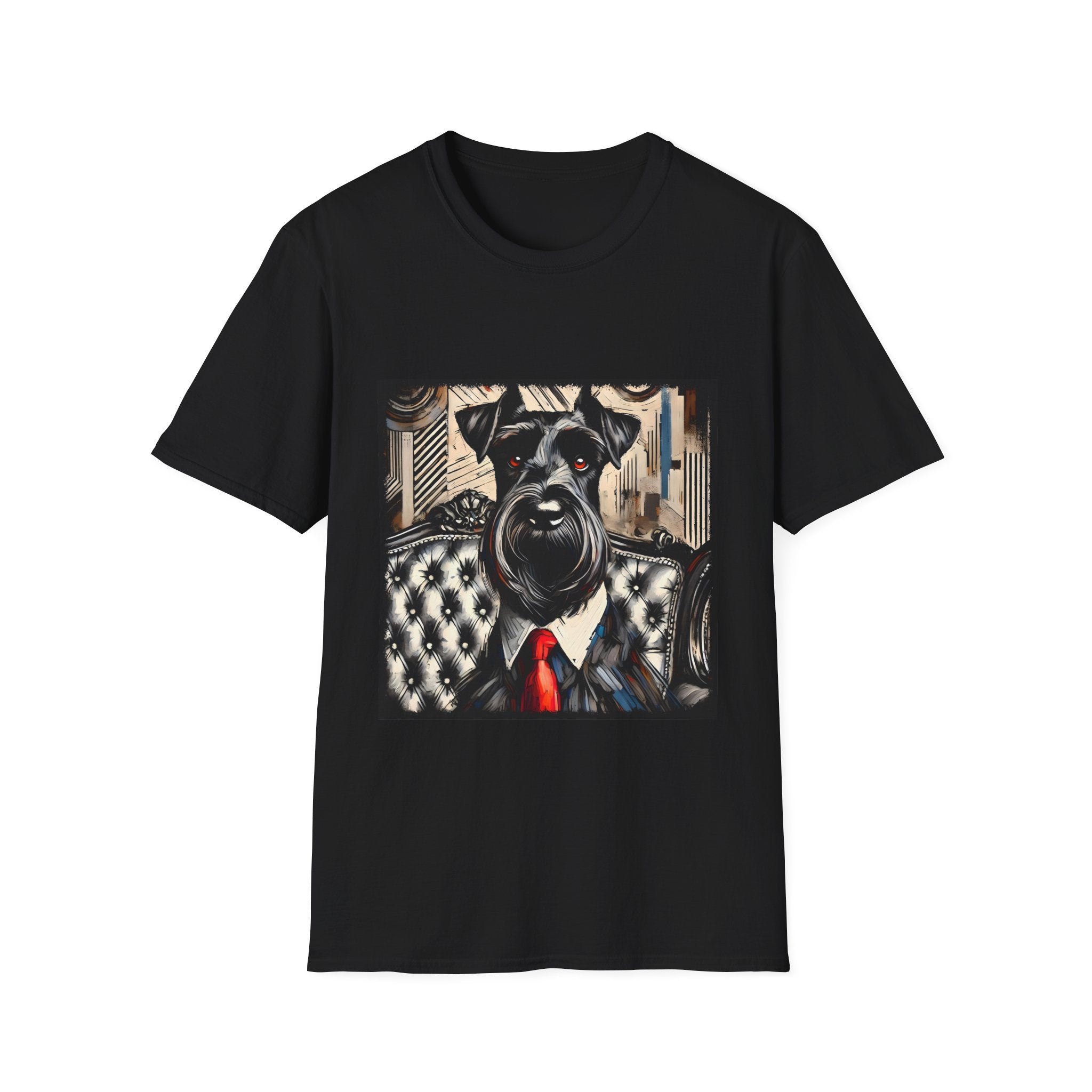 Schnauzer Bold Gentleman | Unisex Dog T-Shirt