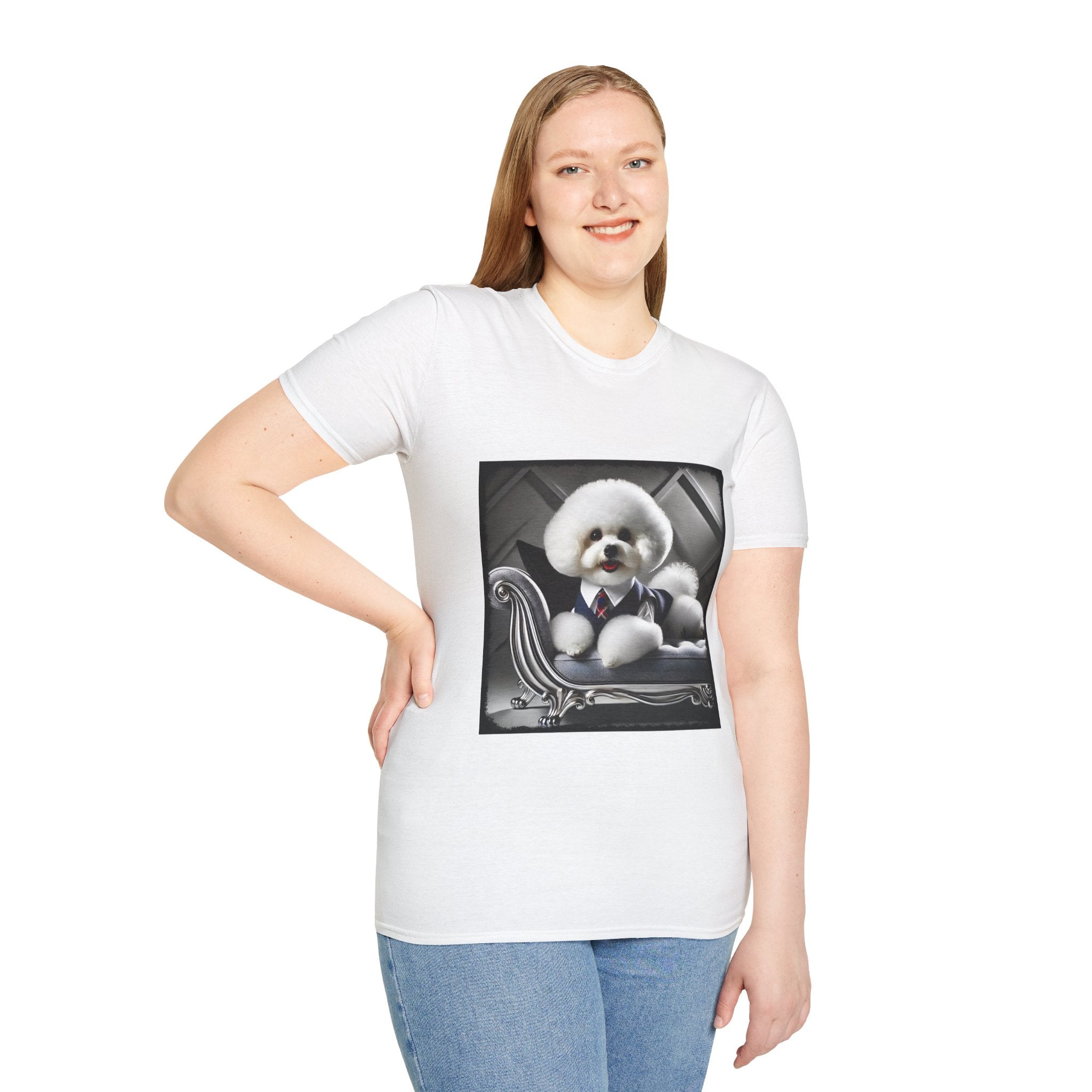 Bichon Frise Tailored Pup | Unisex Dog T-Shirt