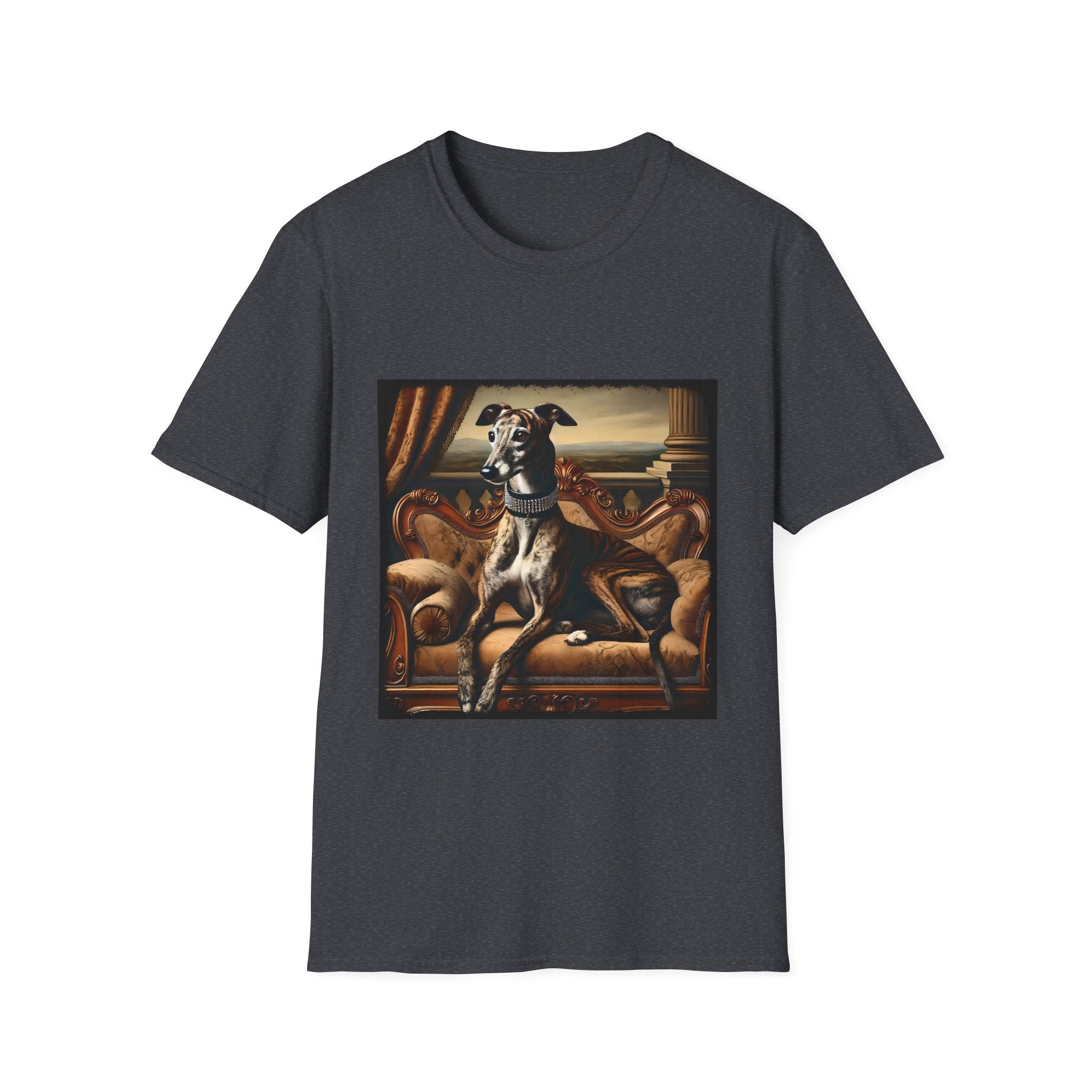 Whippet Brindle Diva | Unisex Dog T-Shirt