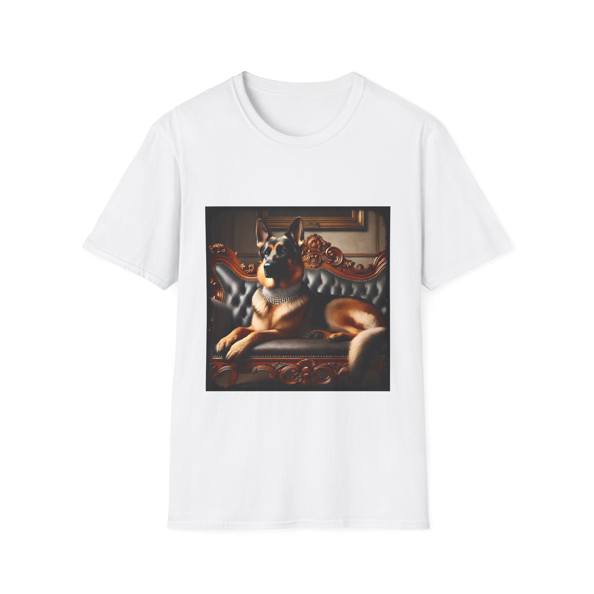 German Shepherd Posh Princess | Unisex Dog T-Shirt