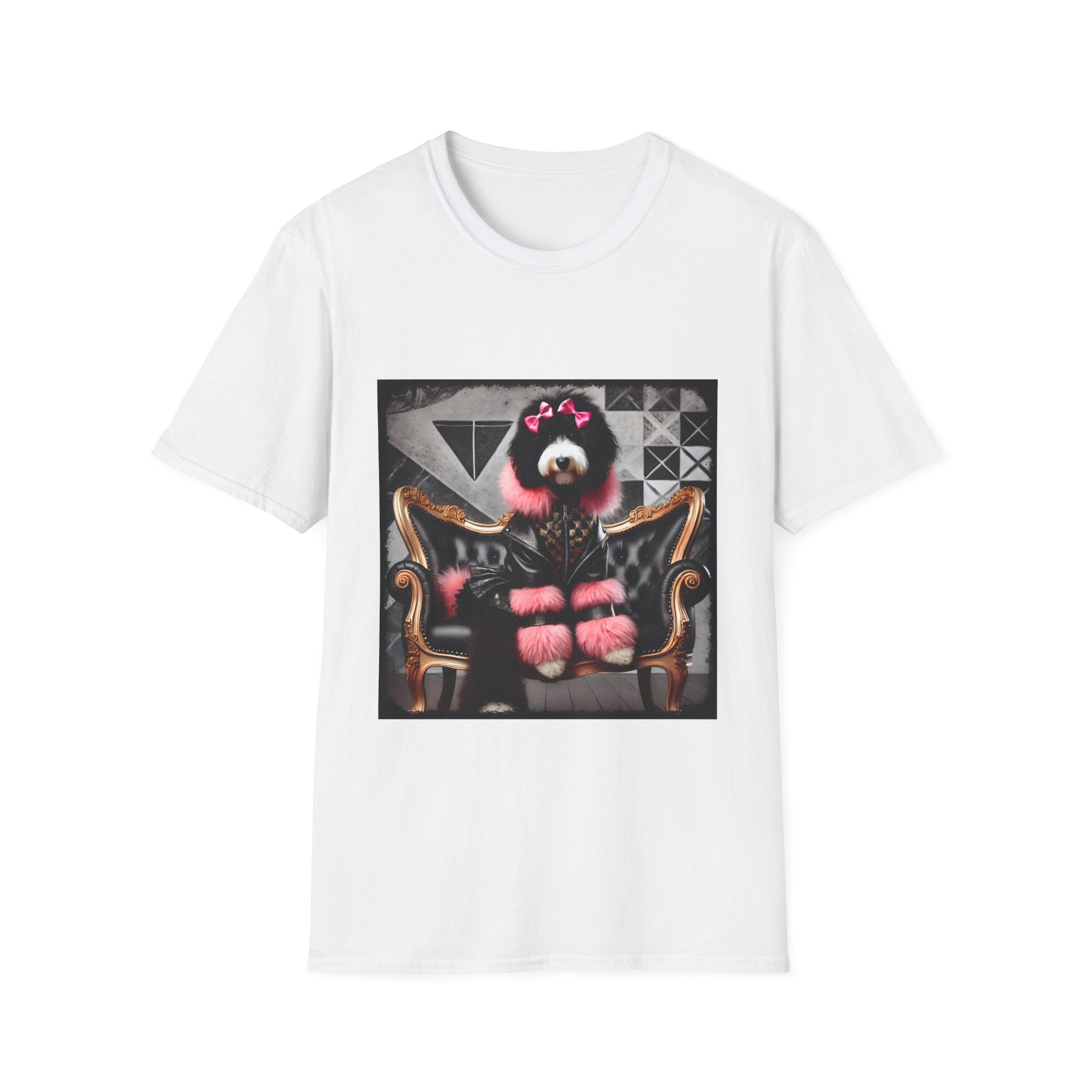Bernedoodle Chic Rocker | Unisex Dog T-Shirt
