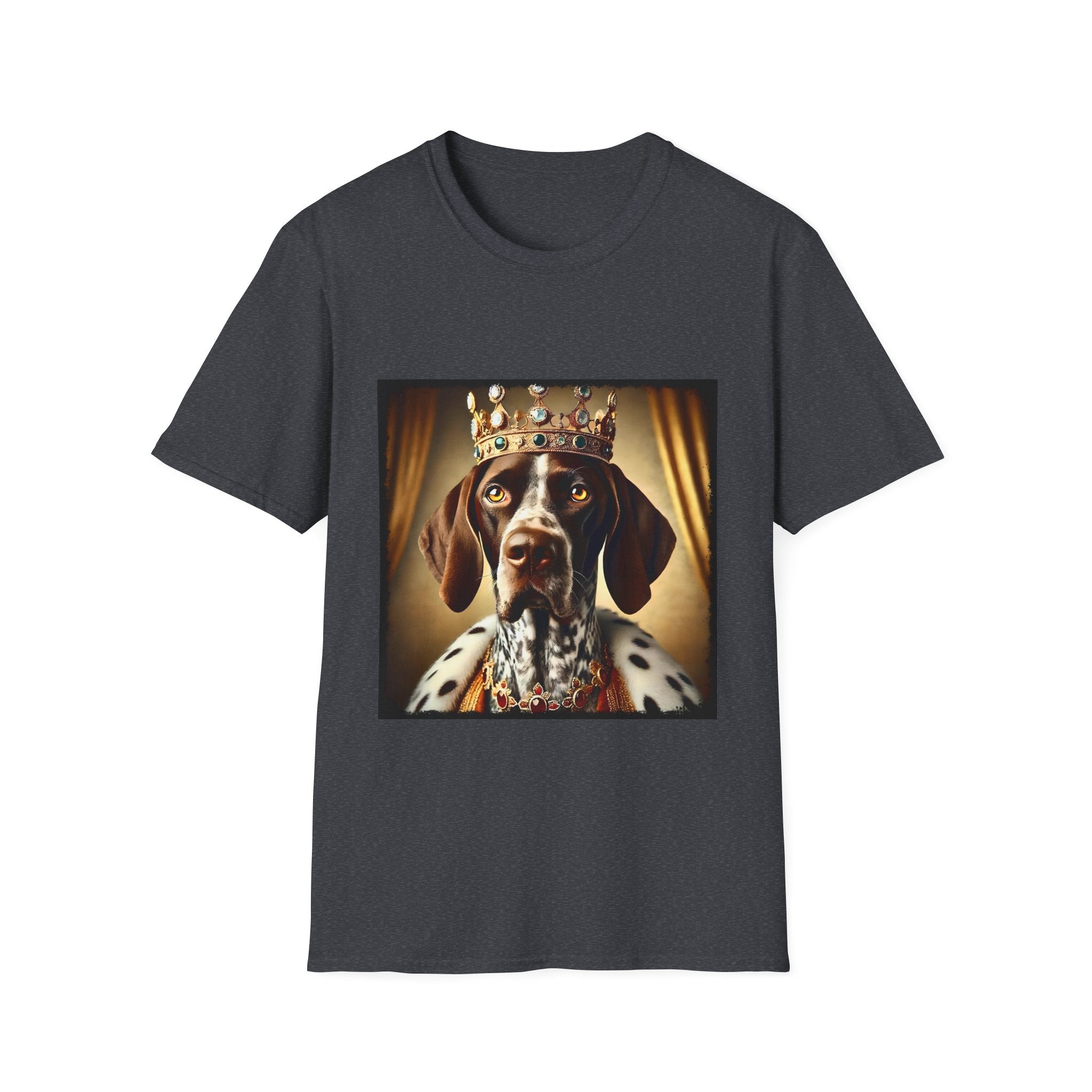 German Shorthaired Pointer Royal Icon | Unisex Dog T-Shirt