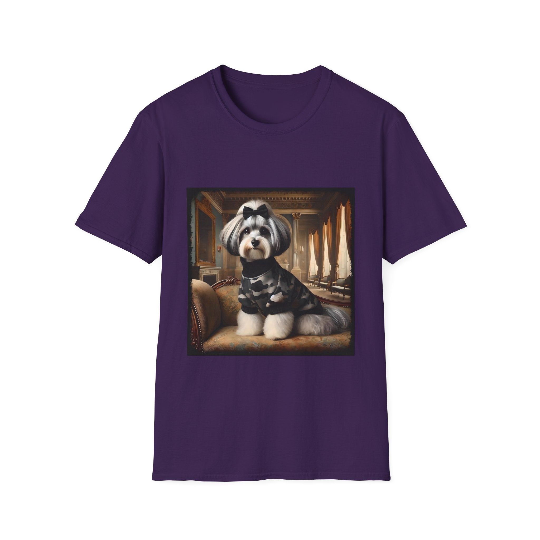 Havanese Posh Camo Cutie |  Unisex Dog T-Shirt